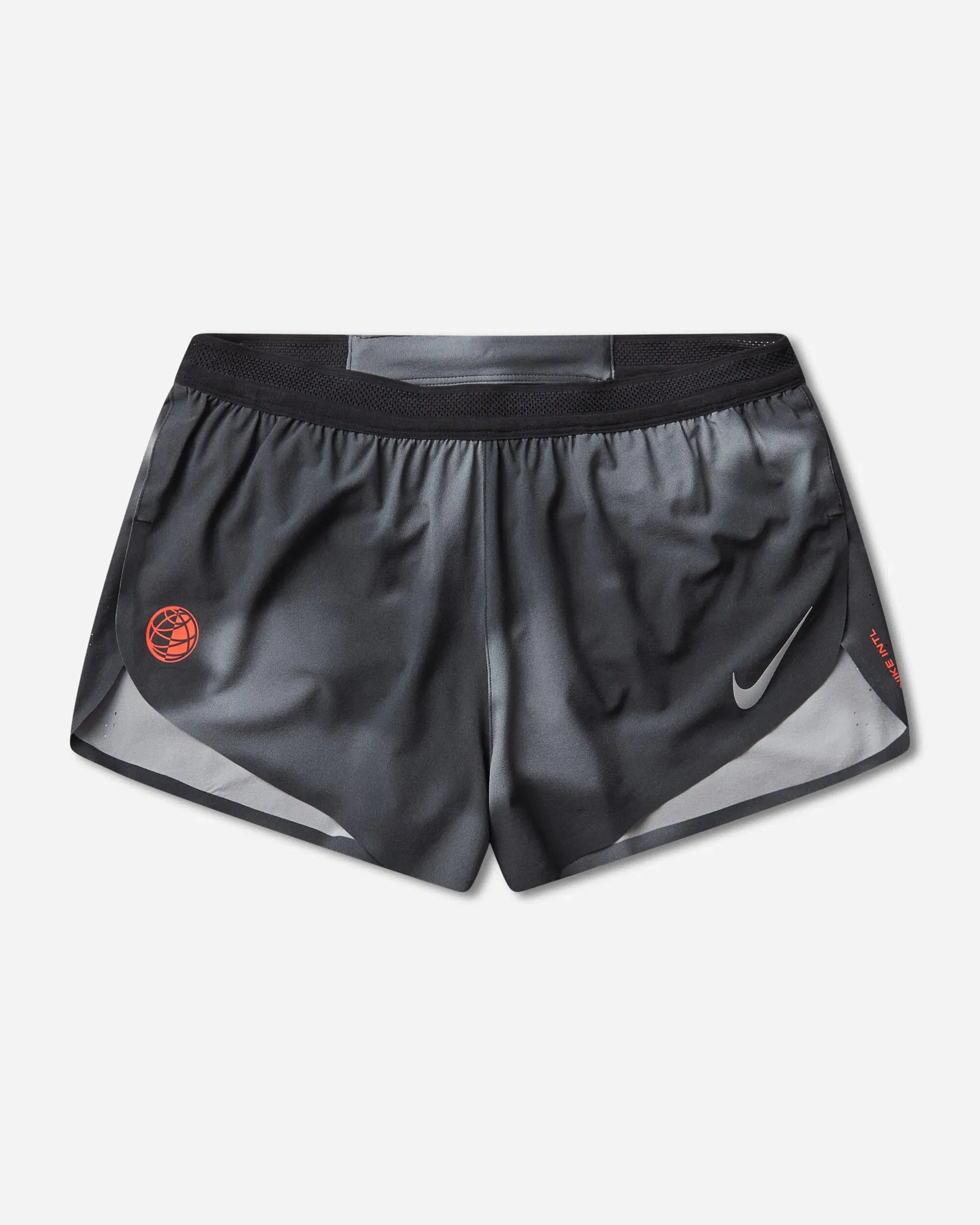 Nike Men's AeroSwift Dri-FIT ADV 2in Brief-Lined Running Shorts Black / Dark Smoke Grey