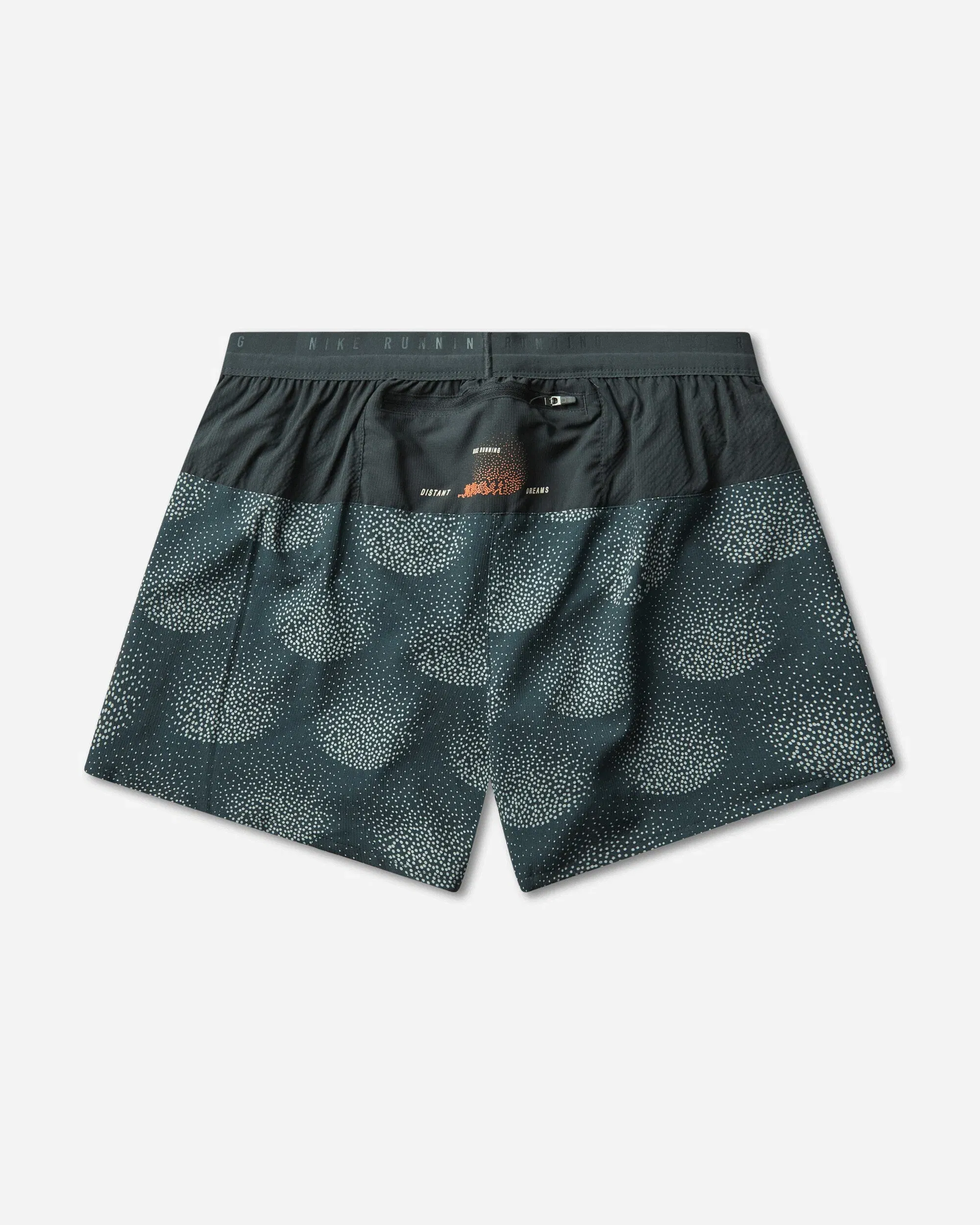 Nike Men's Stride Dri-FIT 5in Brief-Lined Running Shorts Black Spruce
