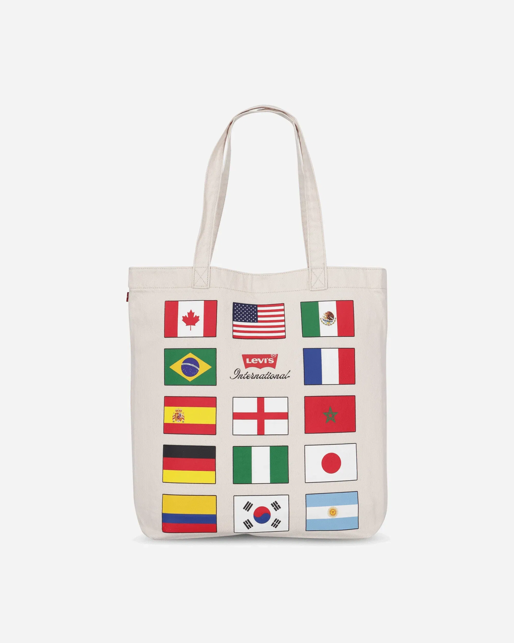 Levi's International Football Tote Bag Beige