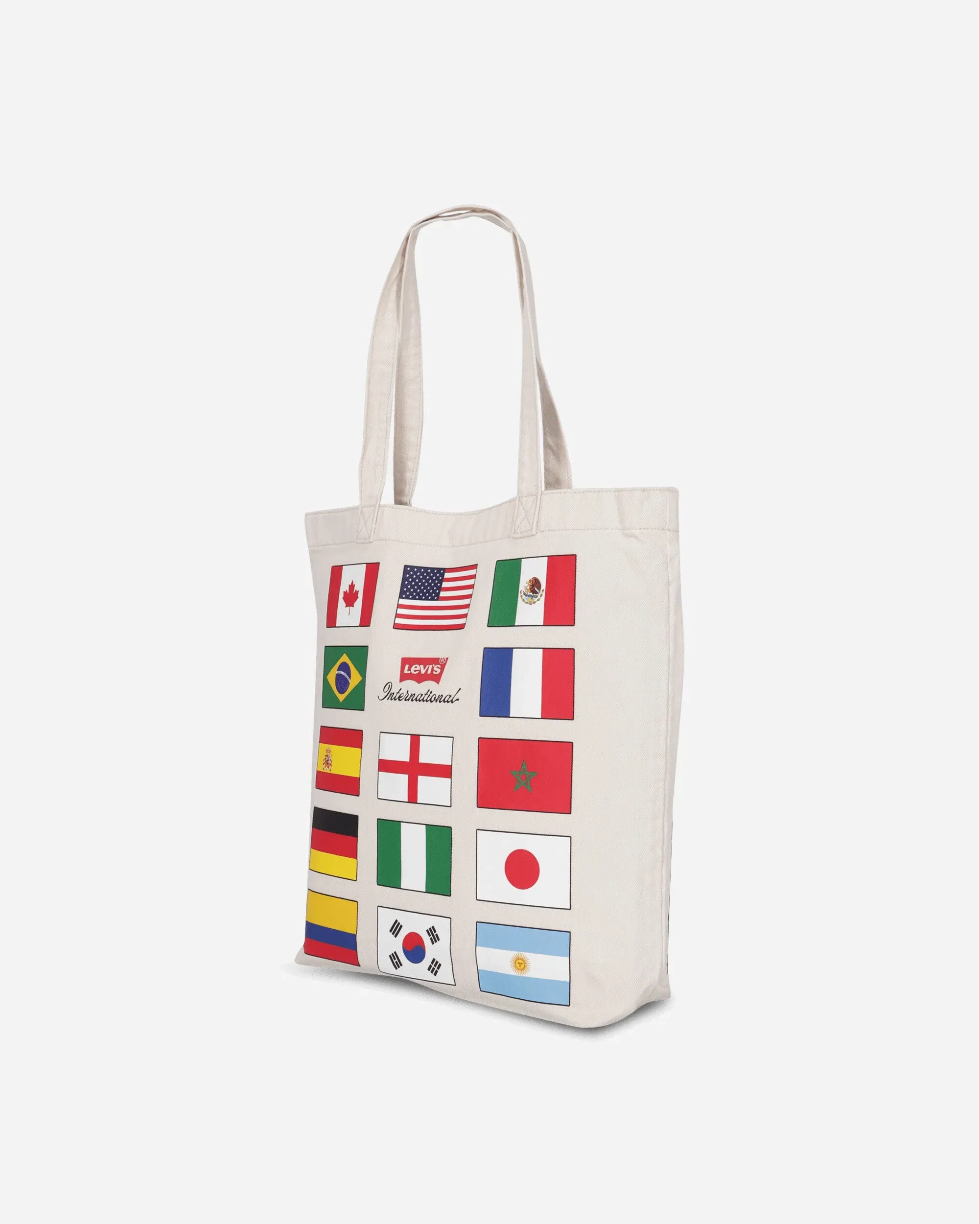 Levi's International Football Tote Bag Beige