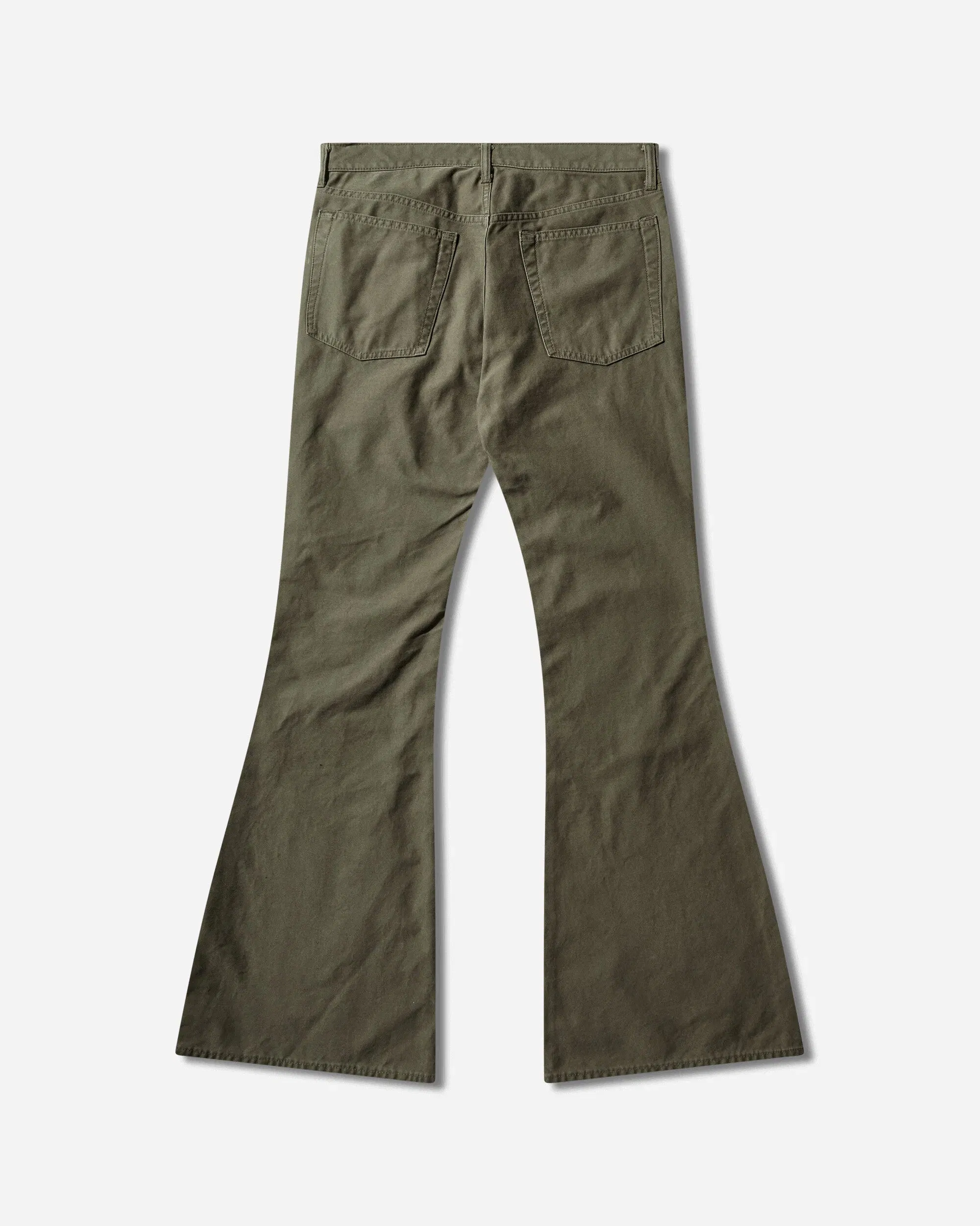 Junya Watanabe MAN Men's Flared Bootcut Trousers Khaki