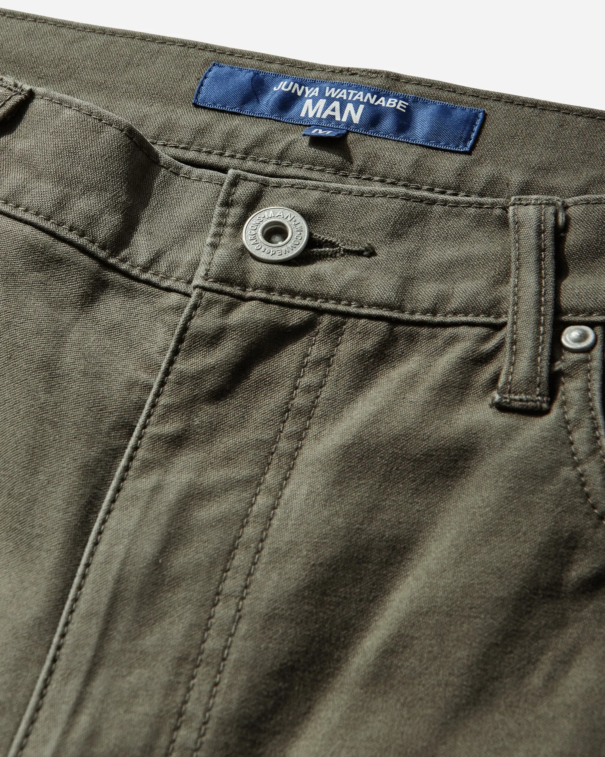 Junya Watanabe MAN Men's Flared Bootcut Trousers Khaki