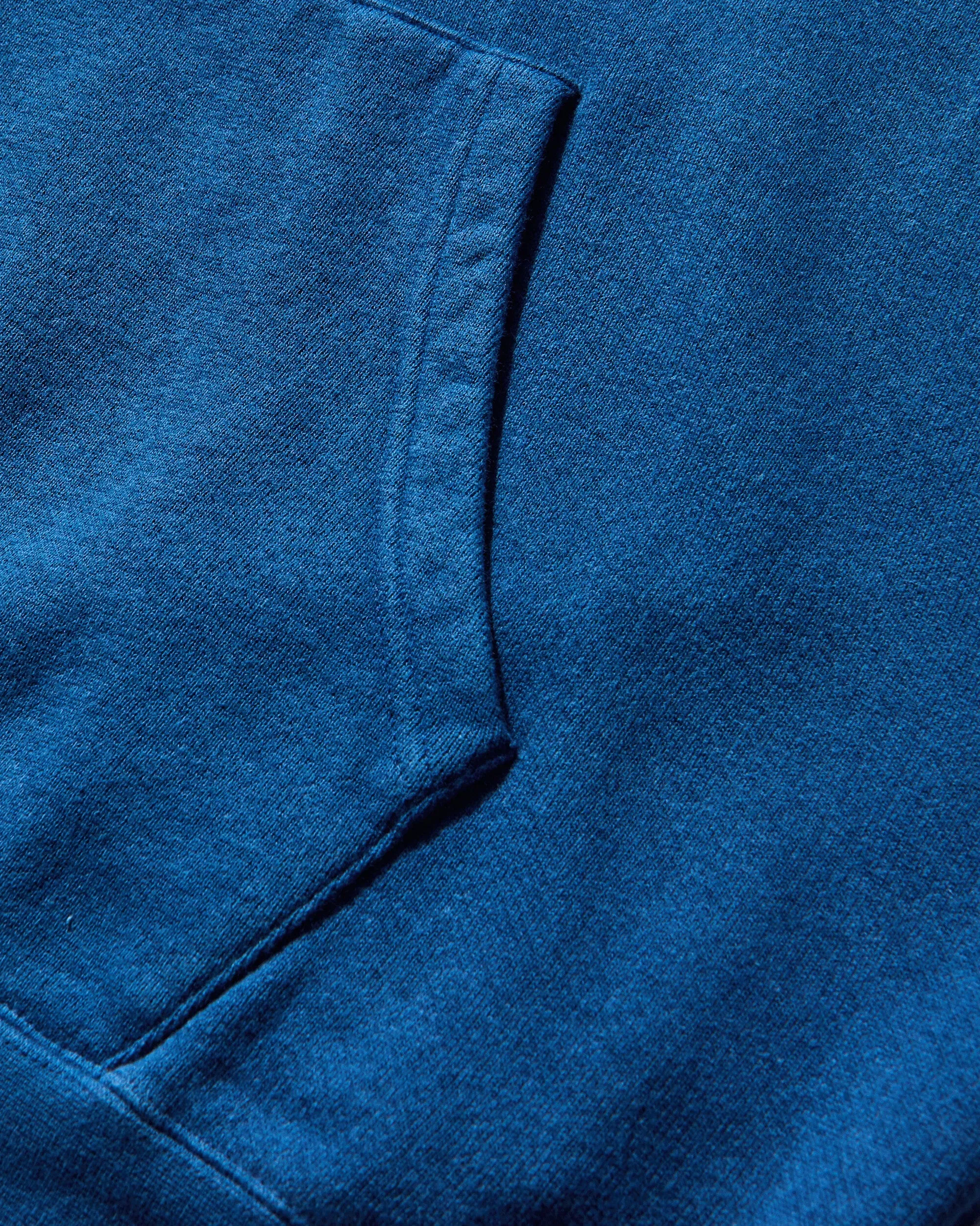 visvim Men's Jumbo SB Hoodie P.O. (N.D.) Indigo