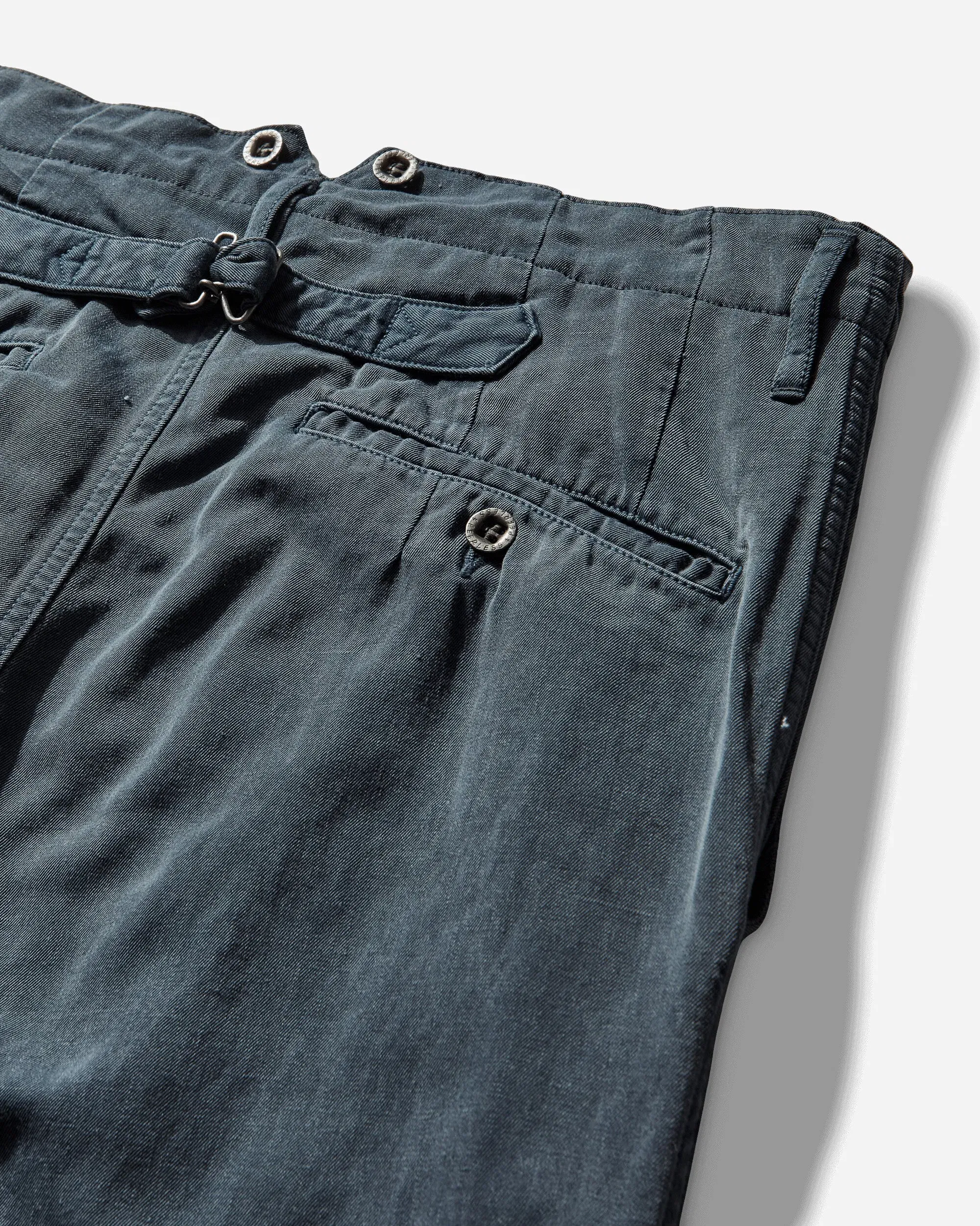 visvim Men's Pastoral HW Pants DMGD Blue