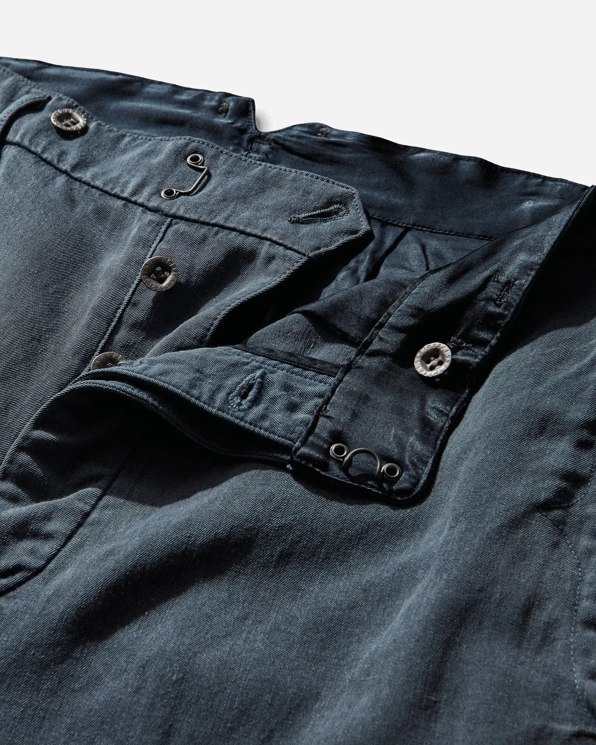 visvim Men's Pastoral HW Pants DMGD Blue