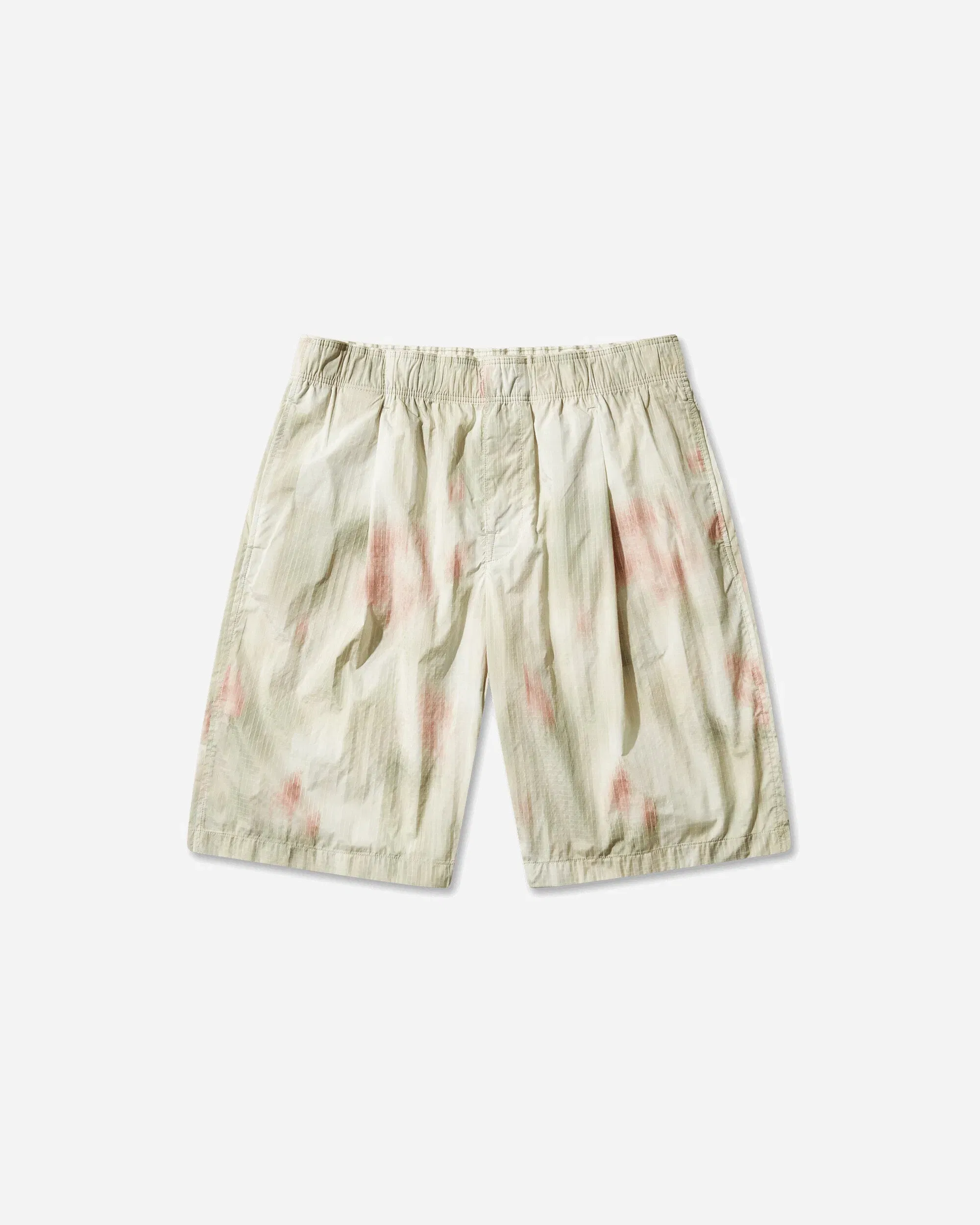OUR LEGACY Men's Leisure Shorts Flower Grid Ripstop
