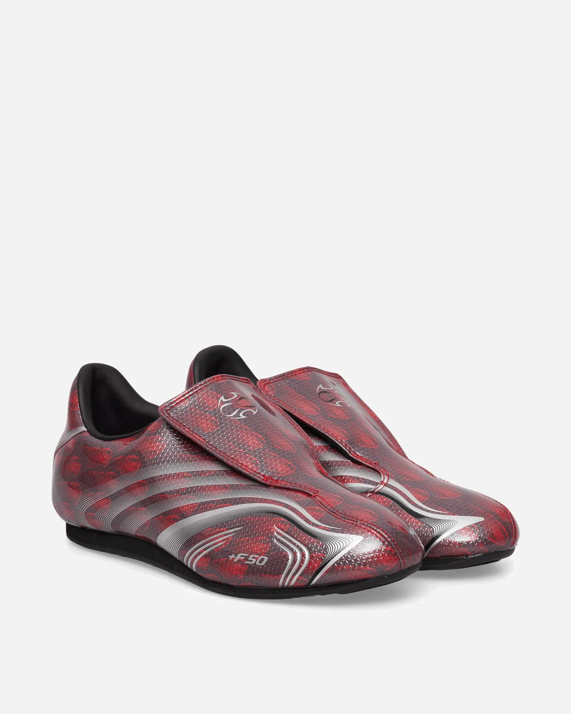 adidas Women's Taekwondo F50 Sneakers Better Scarlet / Silver Metallic / Core Black