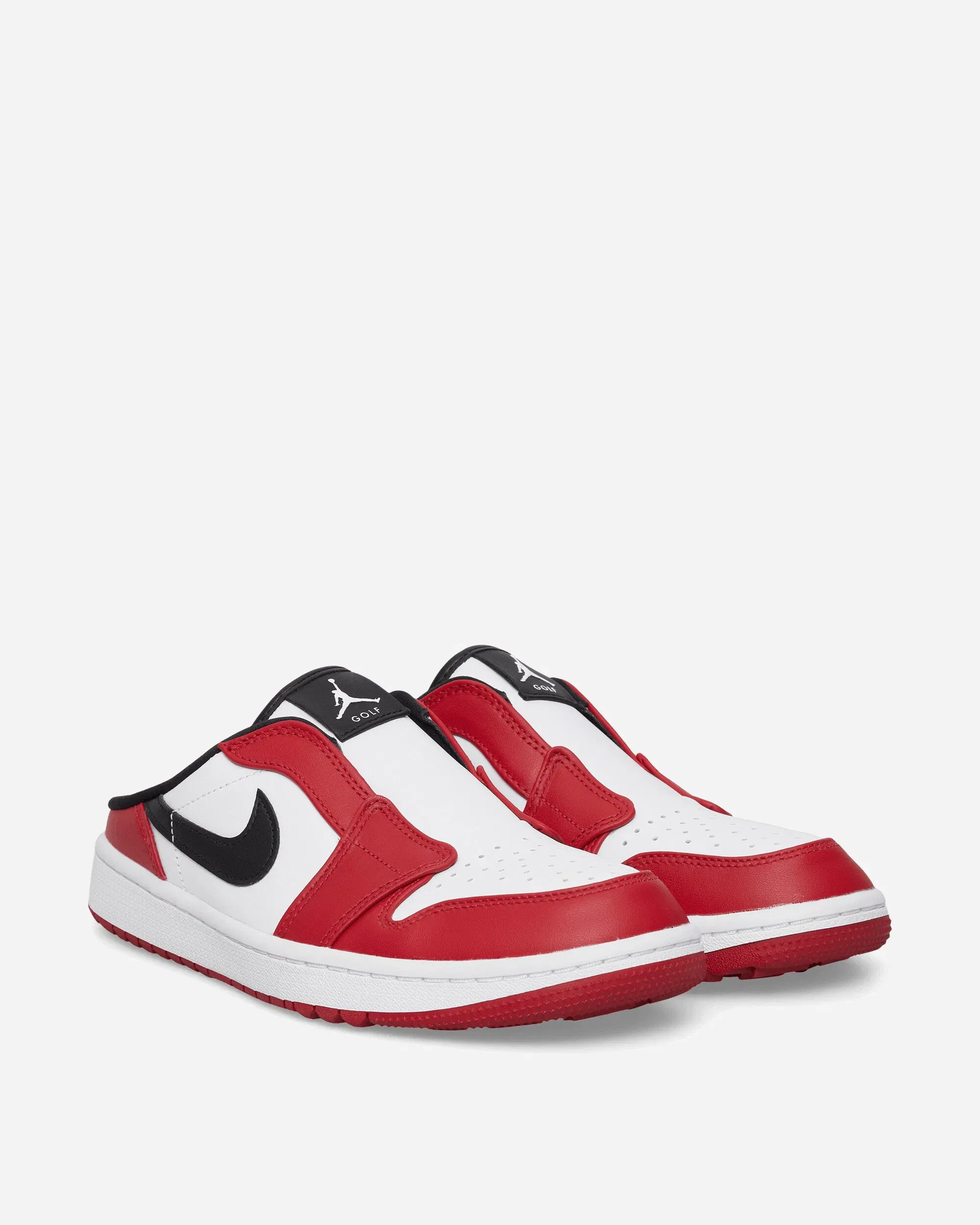 Air Jordan Mule Golf Shoes White / Varsity Red / Black