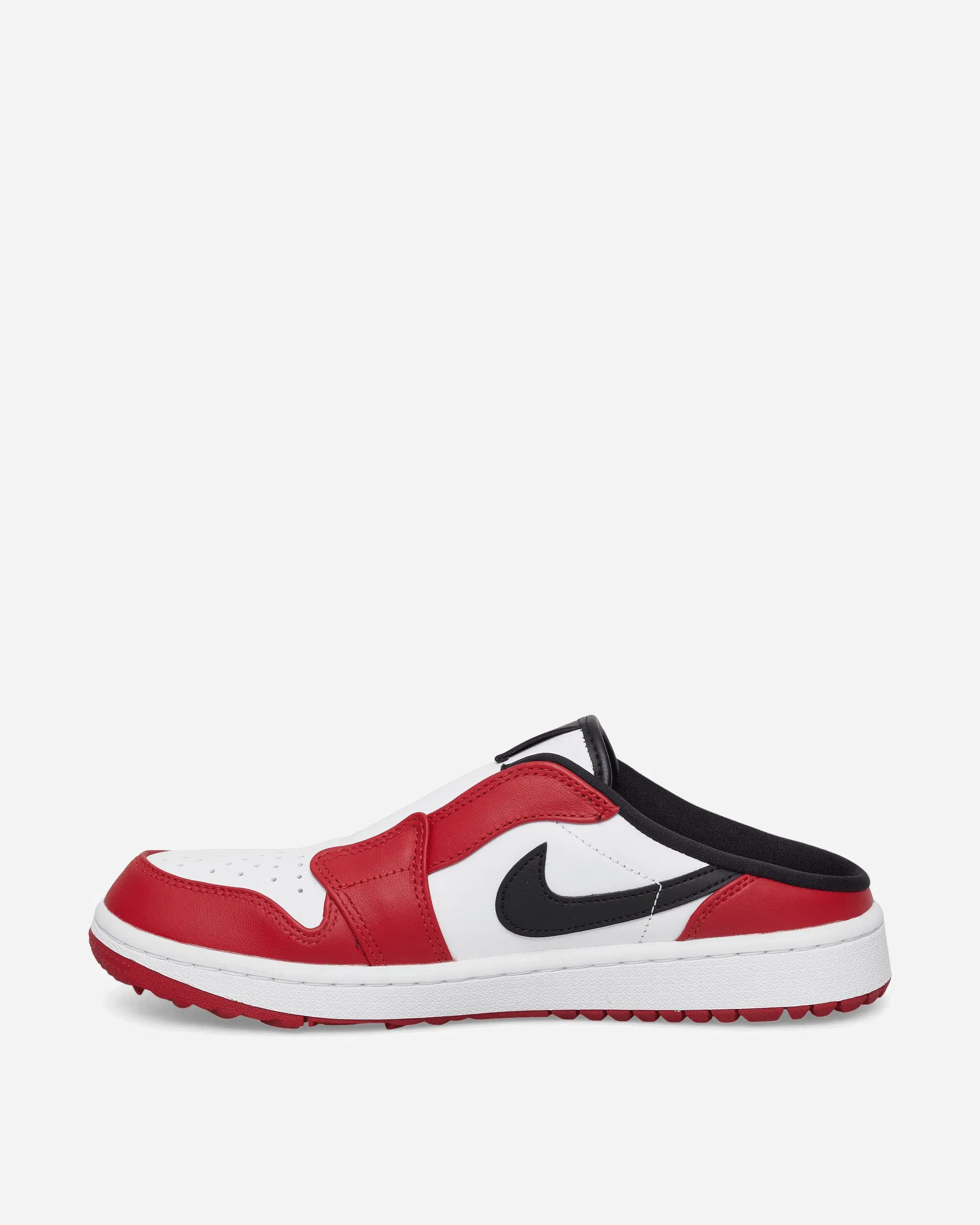 Air Jordan Mule Golf Shoes White / Varsity Red / Black