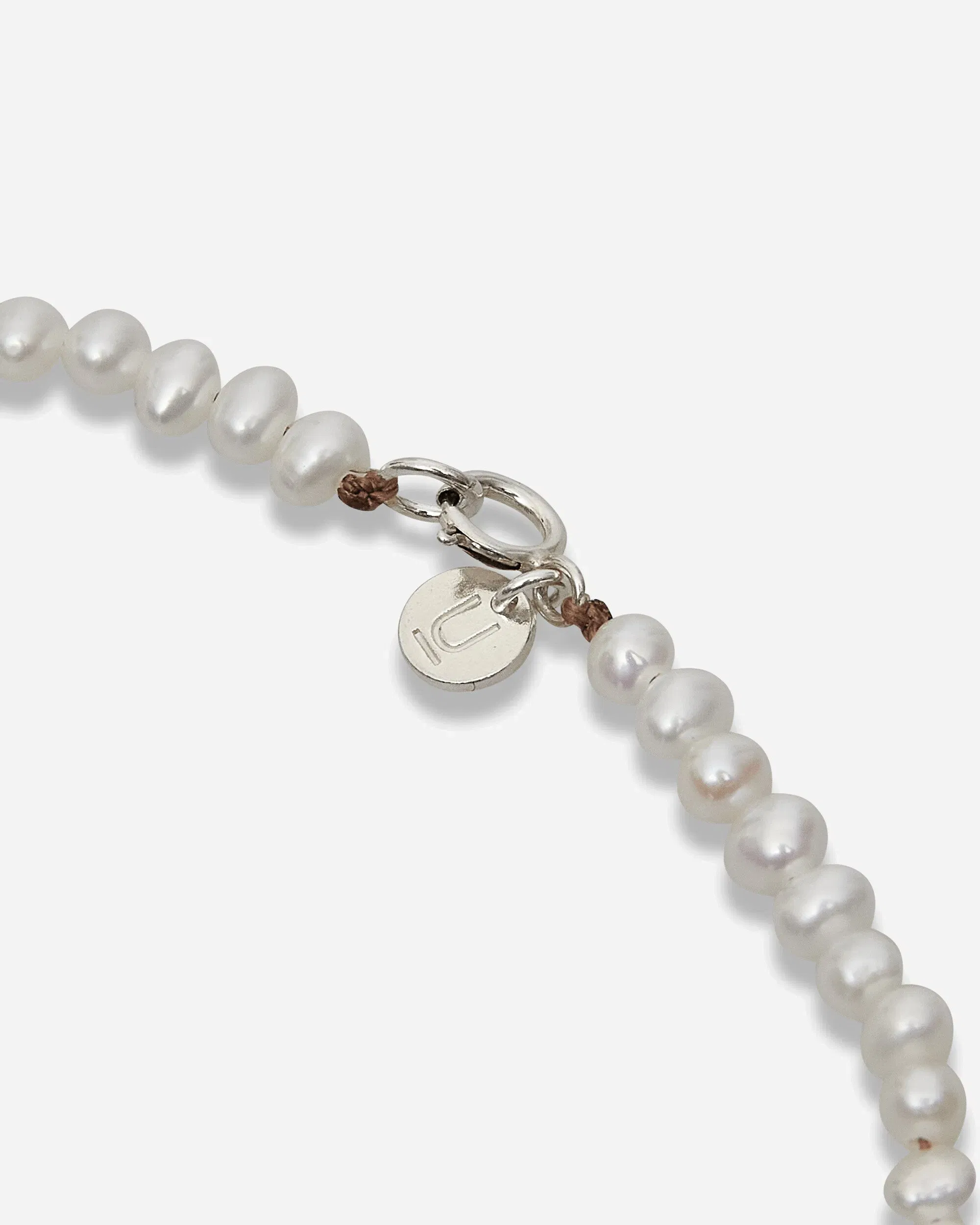 Undercover See Real Flowers Triple Seed Pearl Bracelet Off White