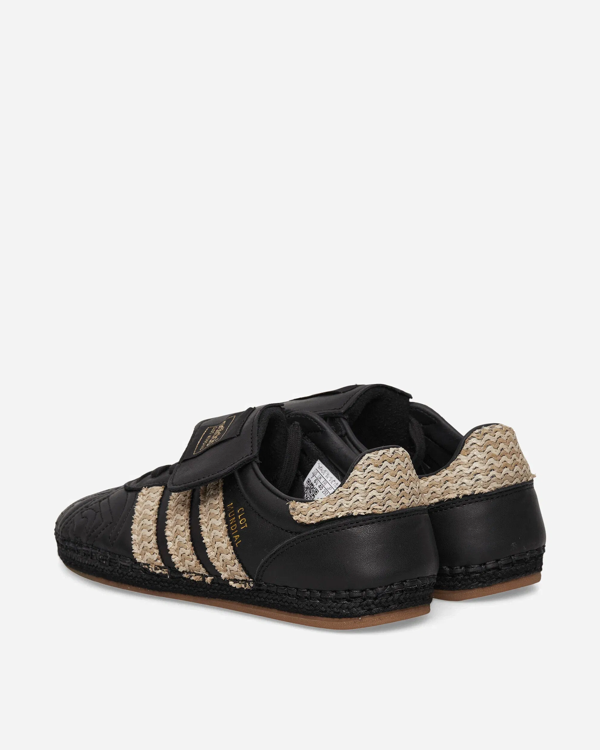 adidas CLOT by Edison Chen Mundial Sneakers Core Black / Hemp