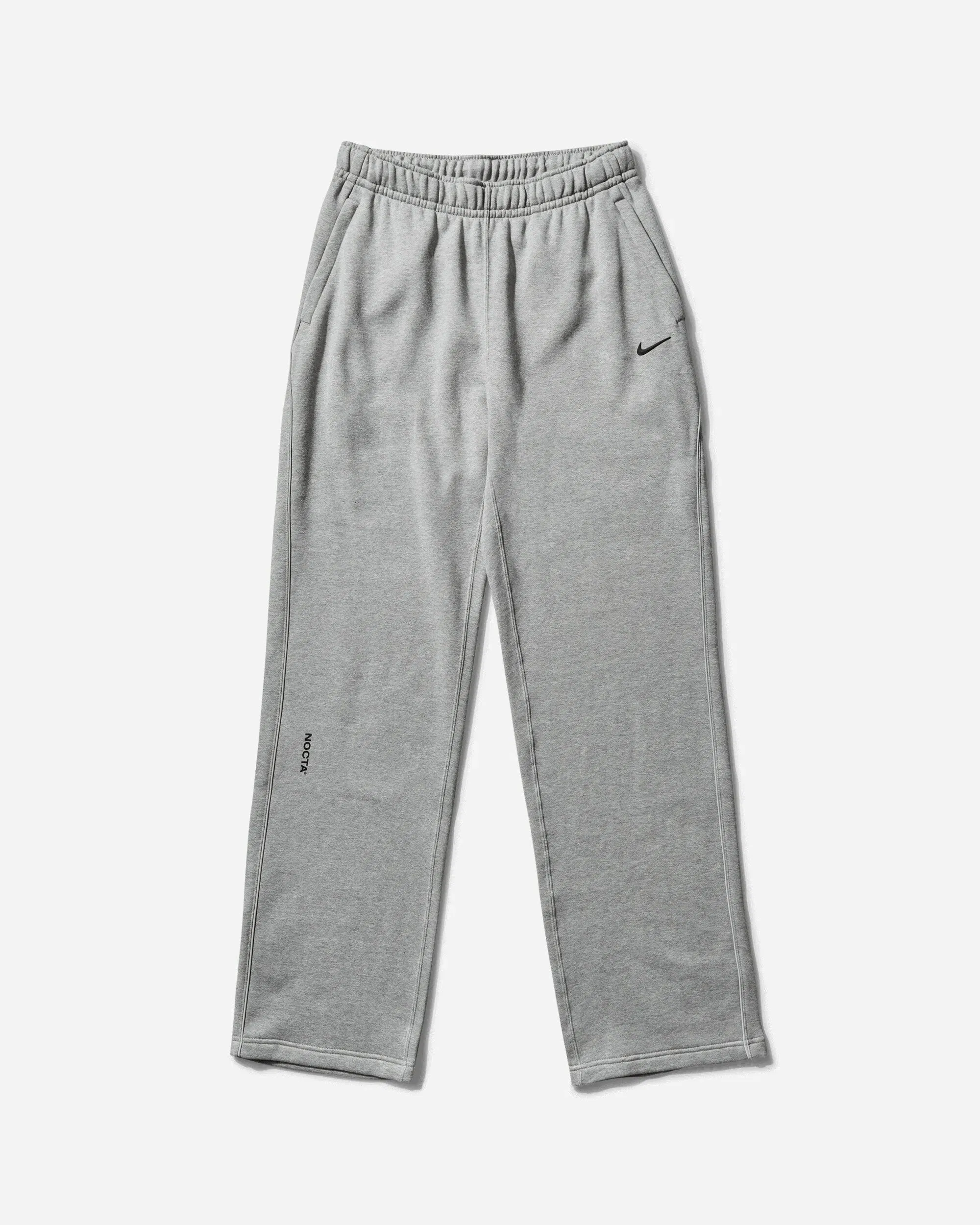 Nike Men's NOCTA Open Hem Fleece Pants Dark Grey Heather
