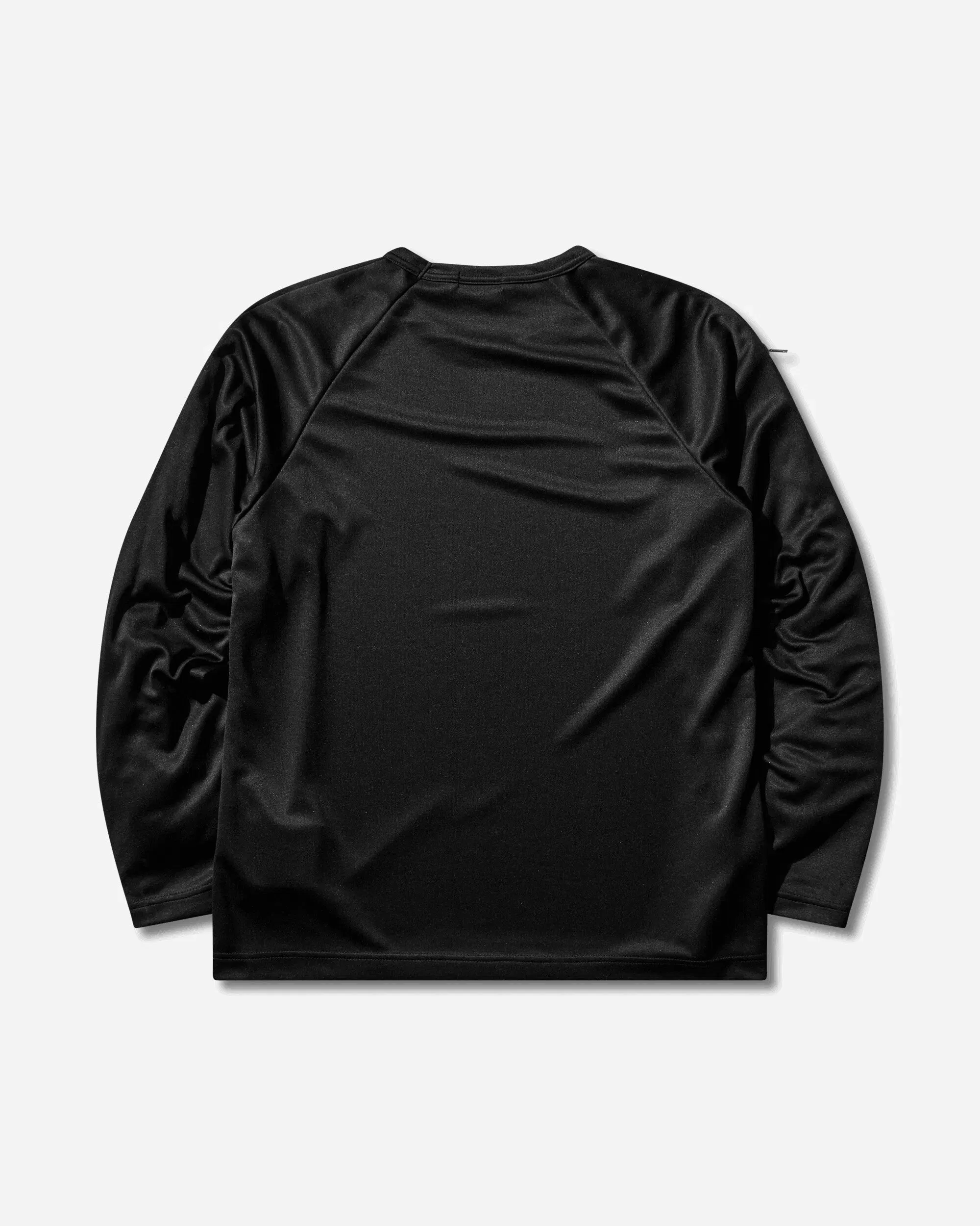Comme Des Garçons Homme Plus Men's Zipped Ruffle Sleeves T-Shirt Black