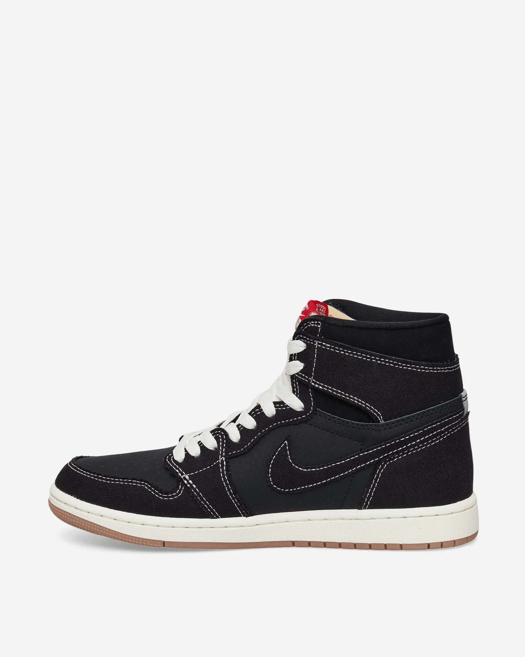 Air Jordan 1 Retro High OG Flight Club Sneakers Black / University Red / Sail