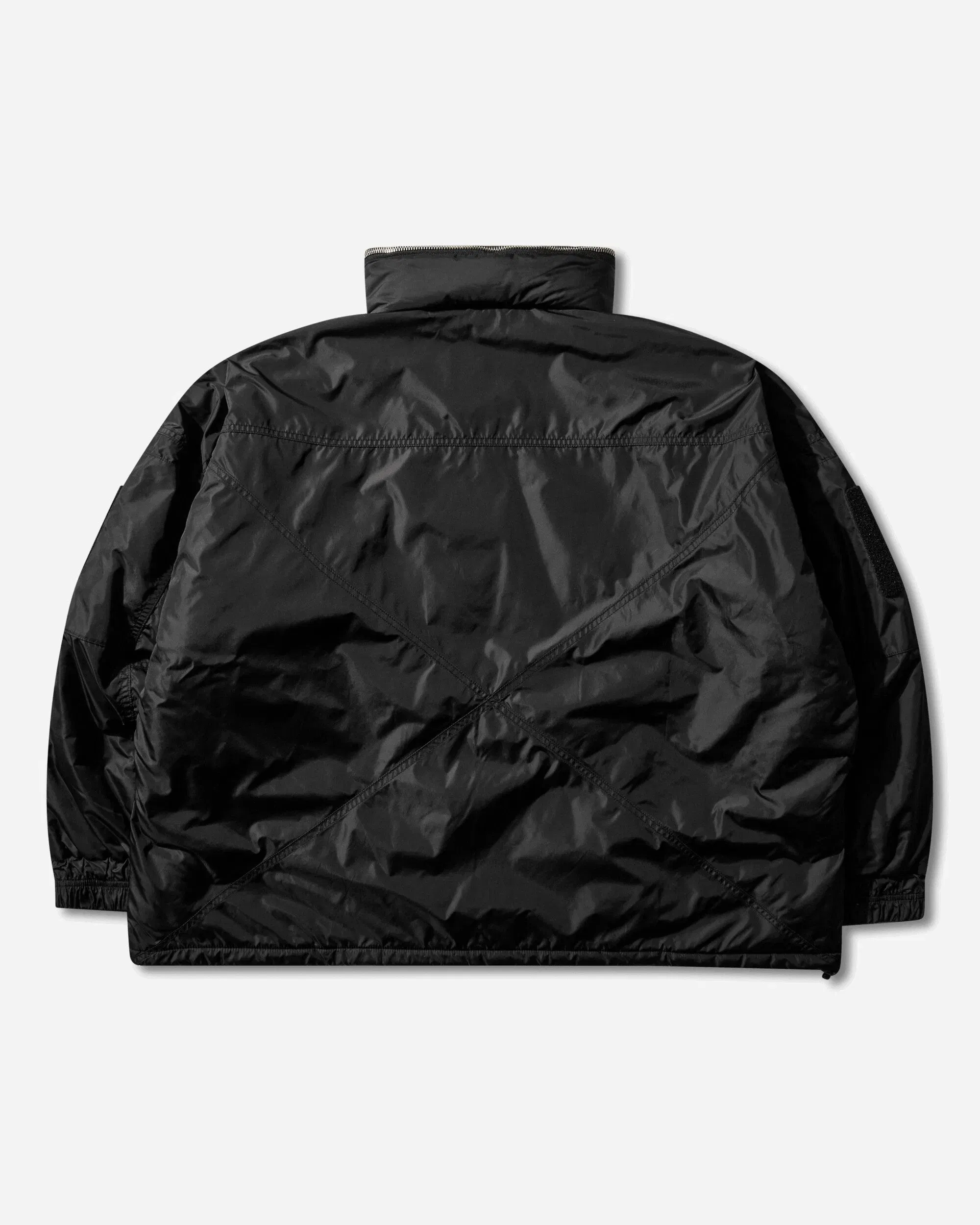 DIARY 1999 Men's Pillowneck Nylon Jacket Black