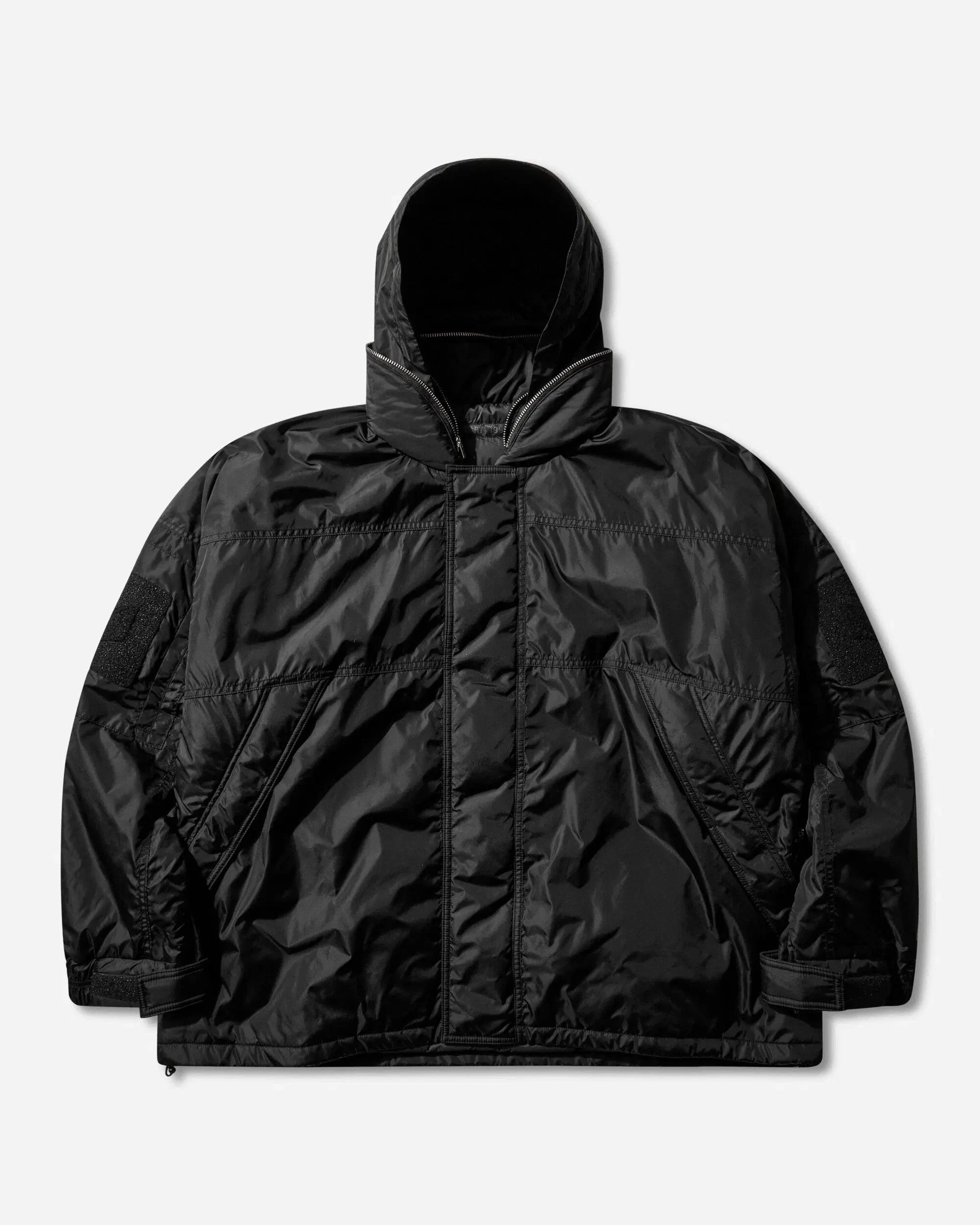 DIARY 1999 Men's Pillowneck Nylon Jacket Black