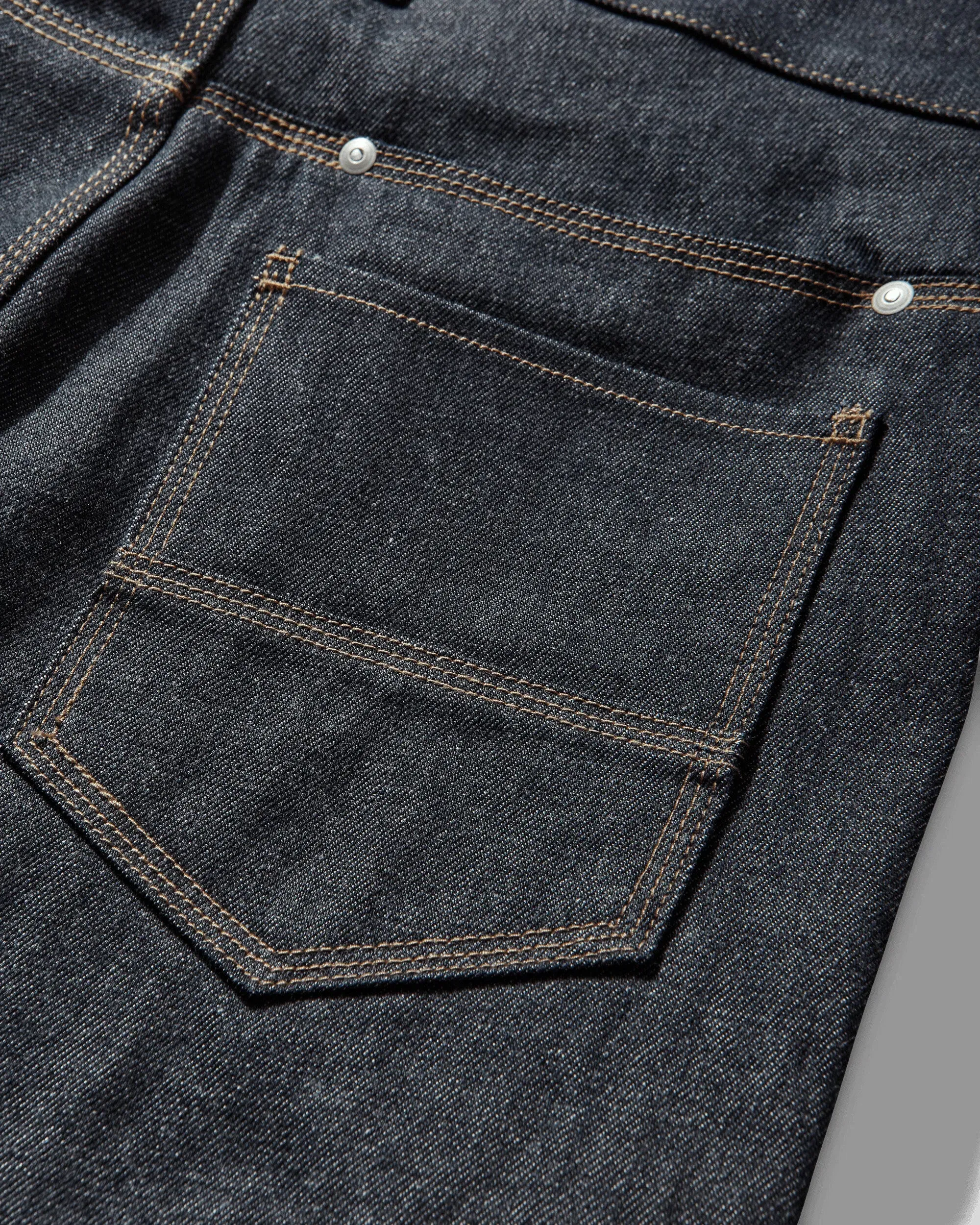 Matthew M. Williams Men's Zip Cargo Jeans Raw Blue