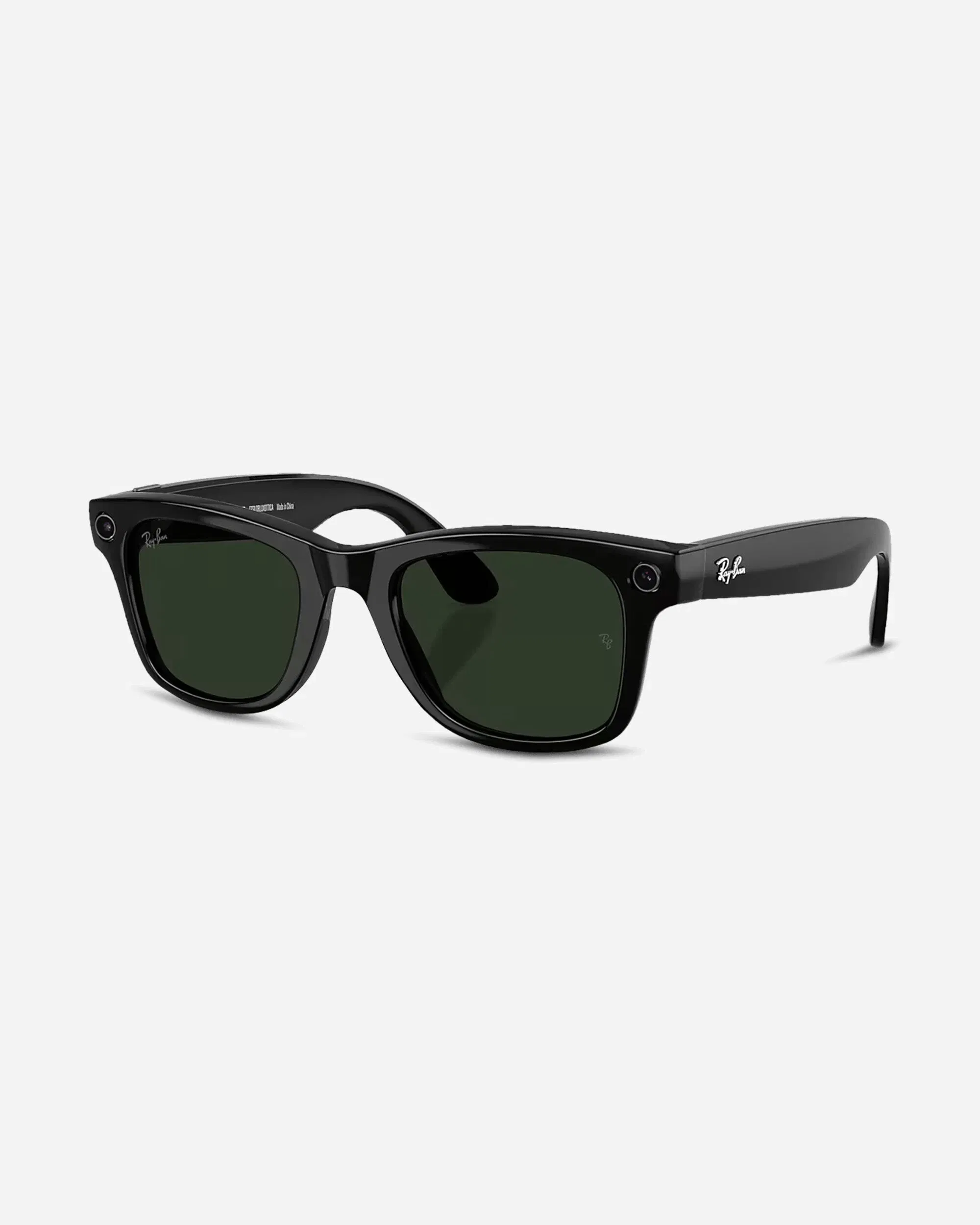 Ray-Ban Meta Wayfarer Gen 2 Sunglasses Shiny Black / Clear / Graphite Green Transitions