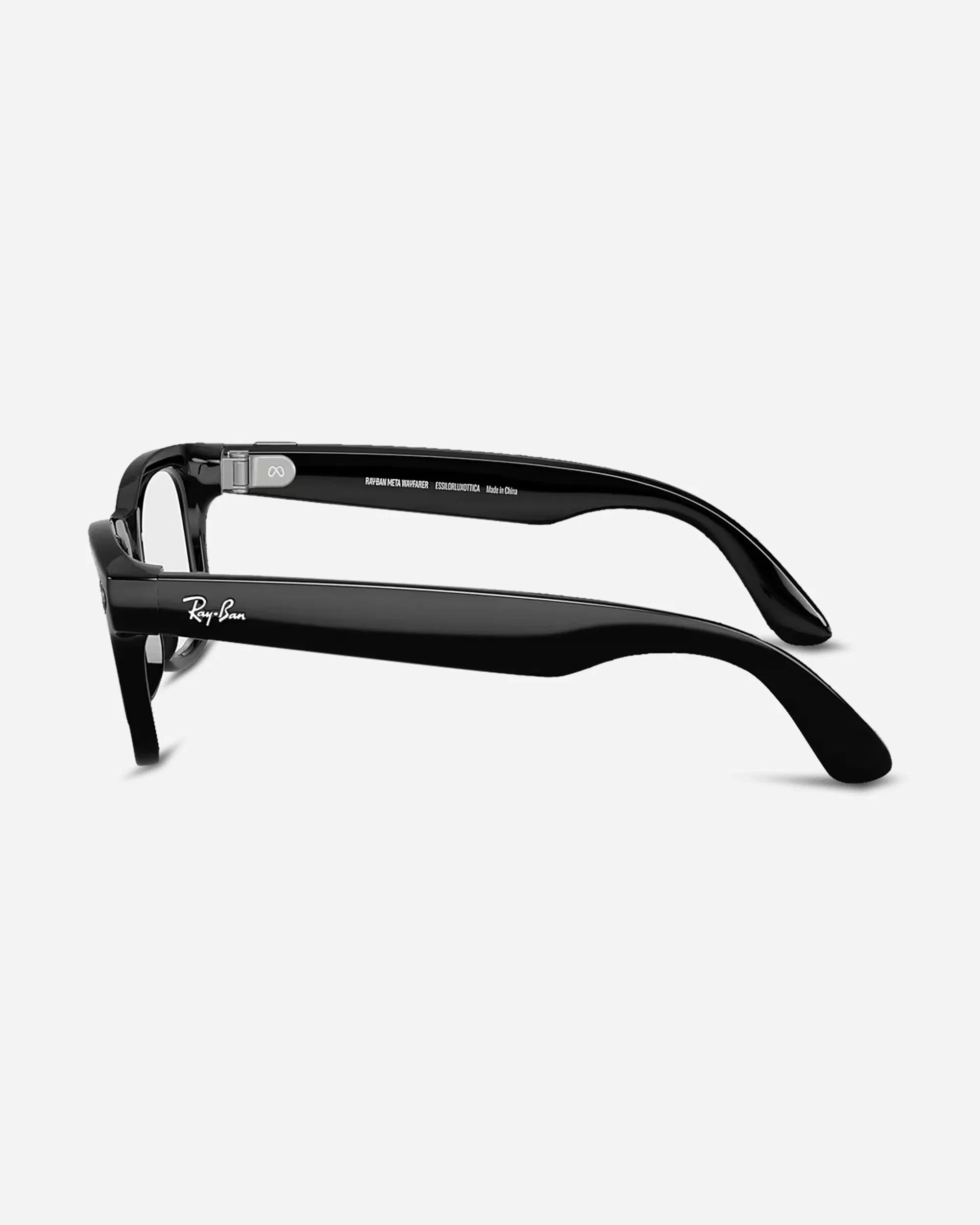 Ray-Ban Meta Wayfarer Gen 2 Sunglasses Shiny Black / Clear / Graphite Green Transitions