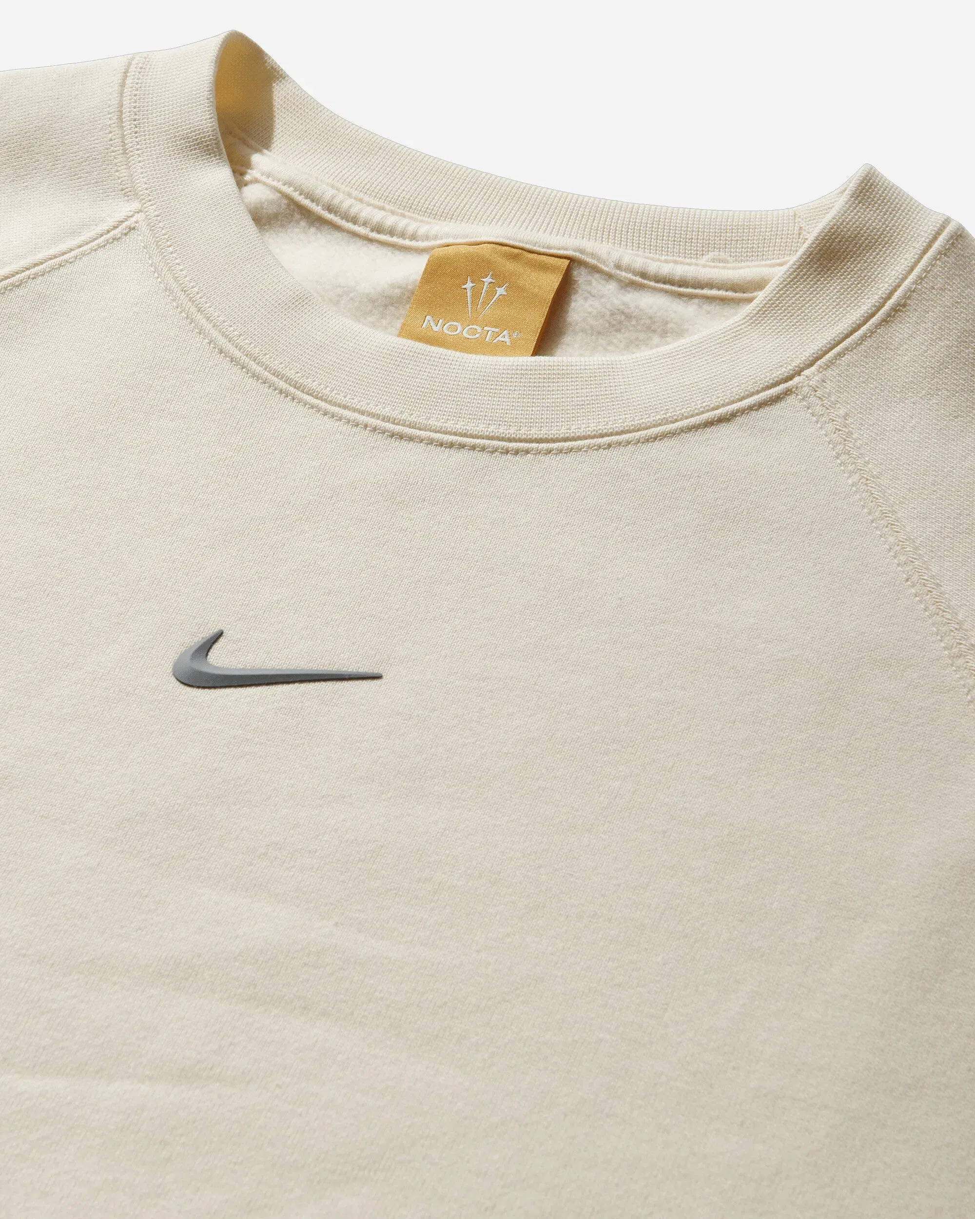 Nike Men's NOCTA Fleece Crewneck Sweatshirt Alabaster