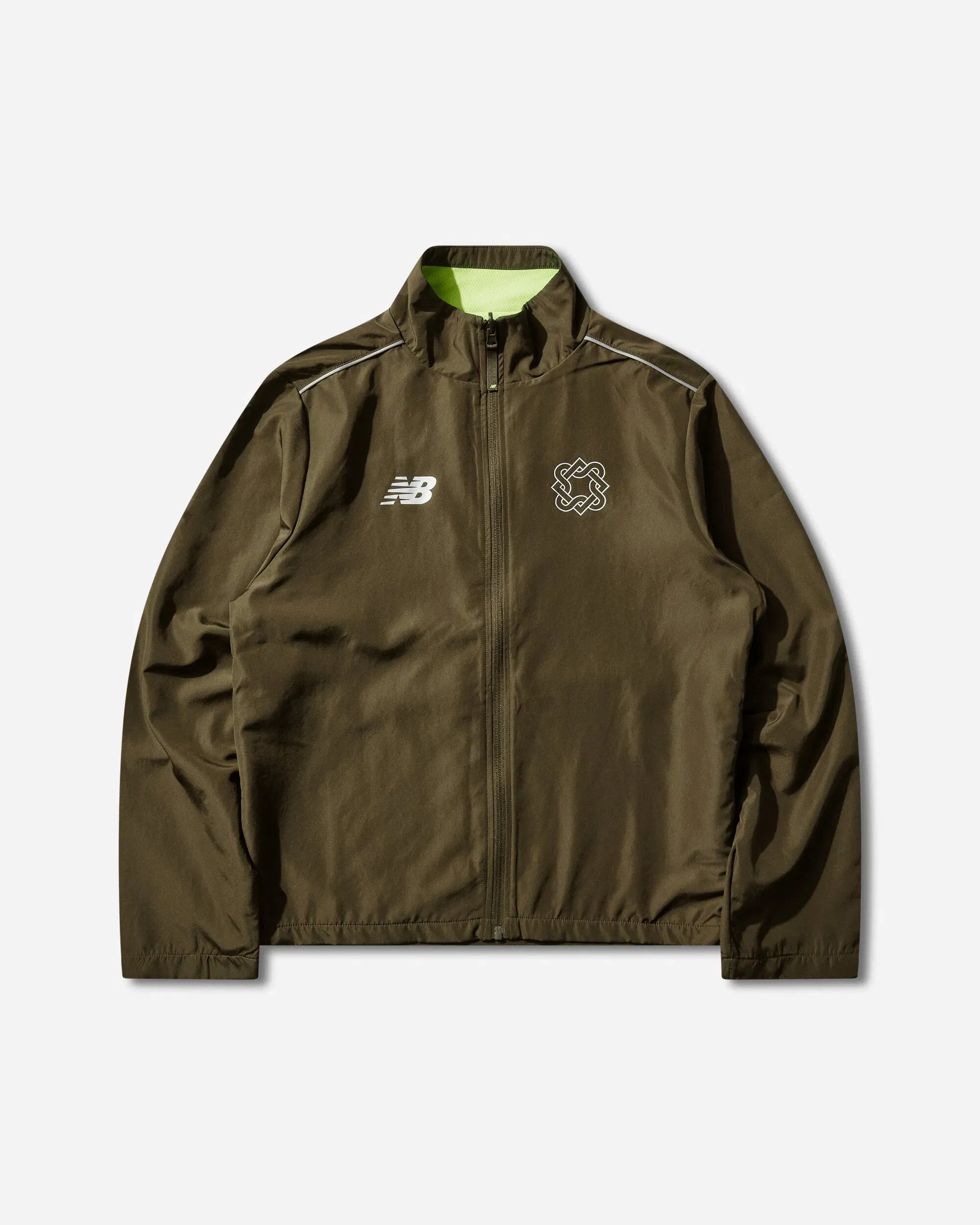 New Balance Men's Lack of Guidance Reversible Jacket Woodland