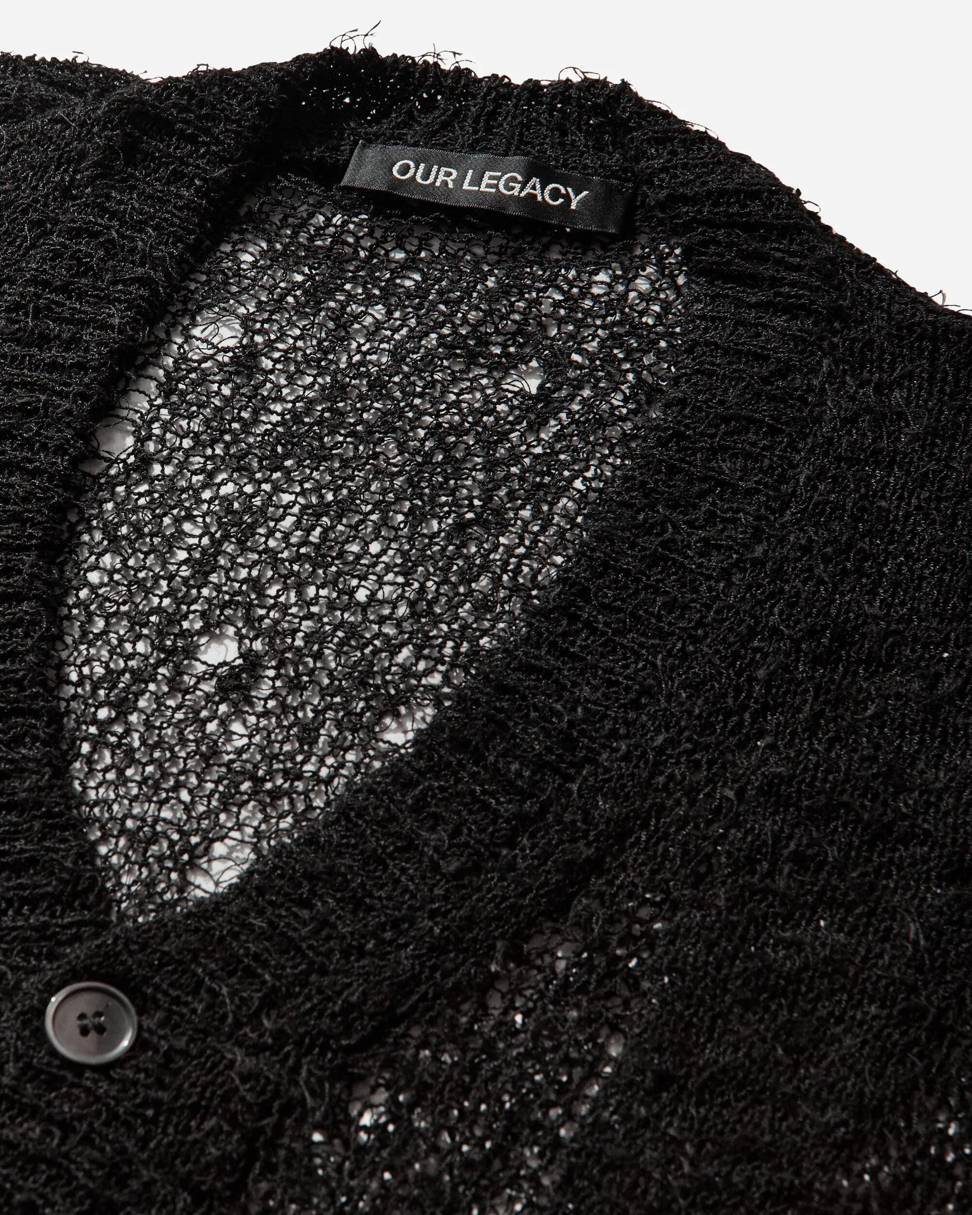 OUR LEGACY Men's Academy Cardigan Black