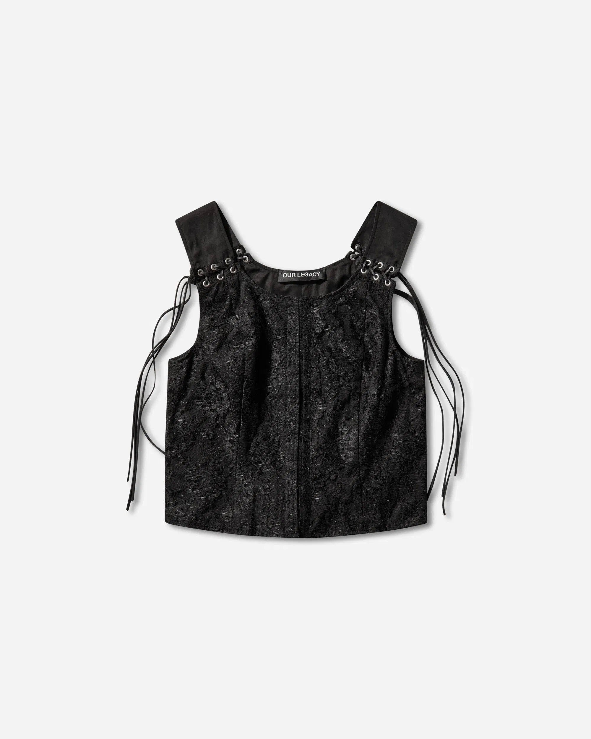 OUR LEGACY Women's Tough Vest Studio Black
