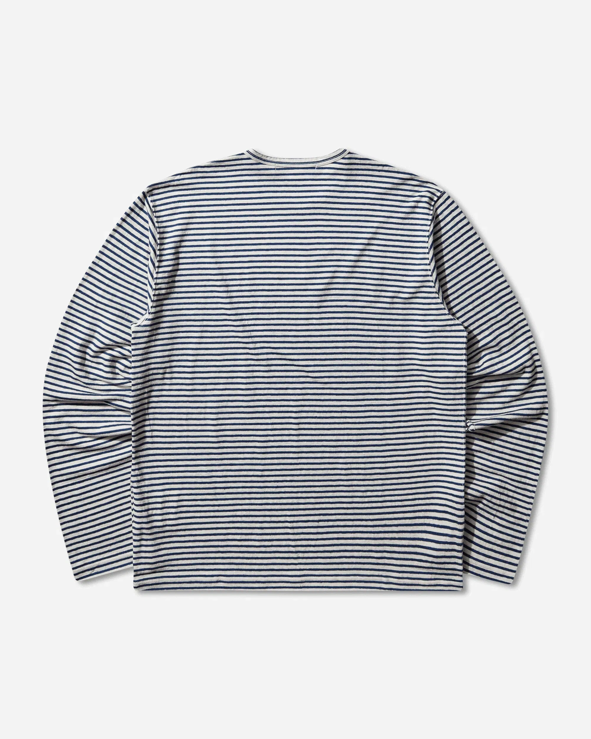 Junya Watanabe MAN Men's Striped Longsleeve T-Shirt White / Blue