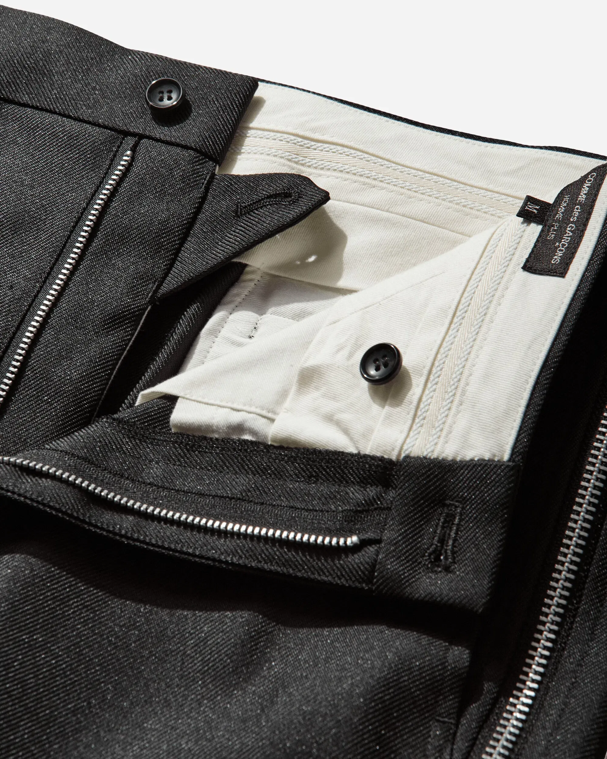 Comme Des Garçons Homme Plus Men's Convertible Trousers Black