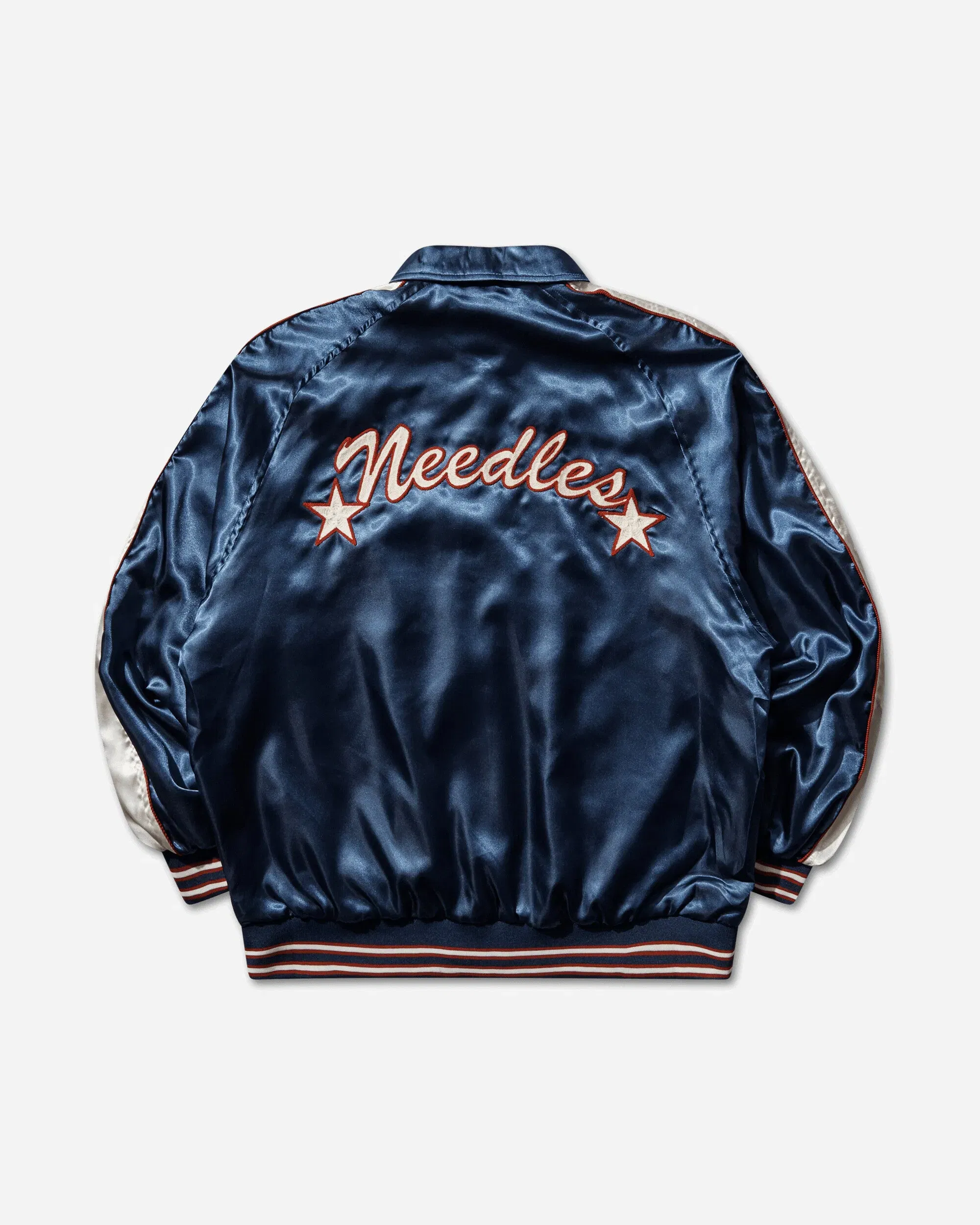 Needles Men's Stadium Jacket Navy