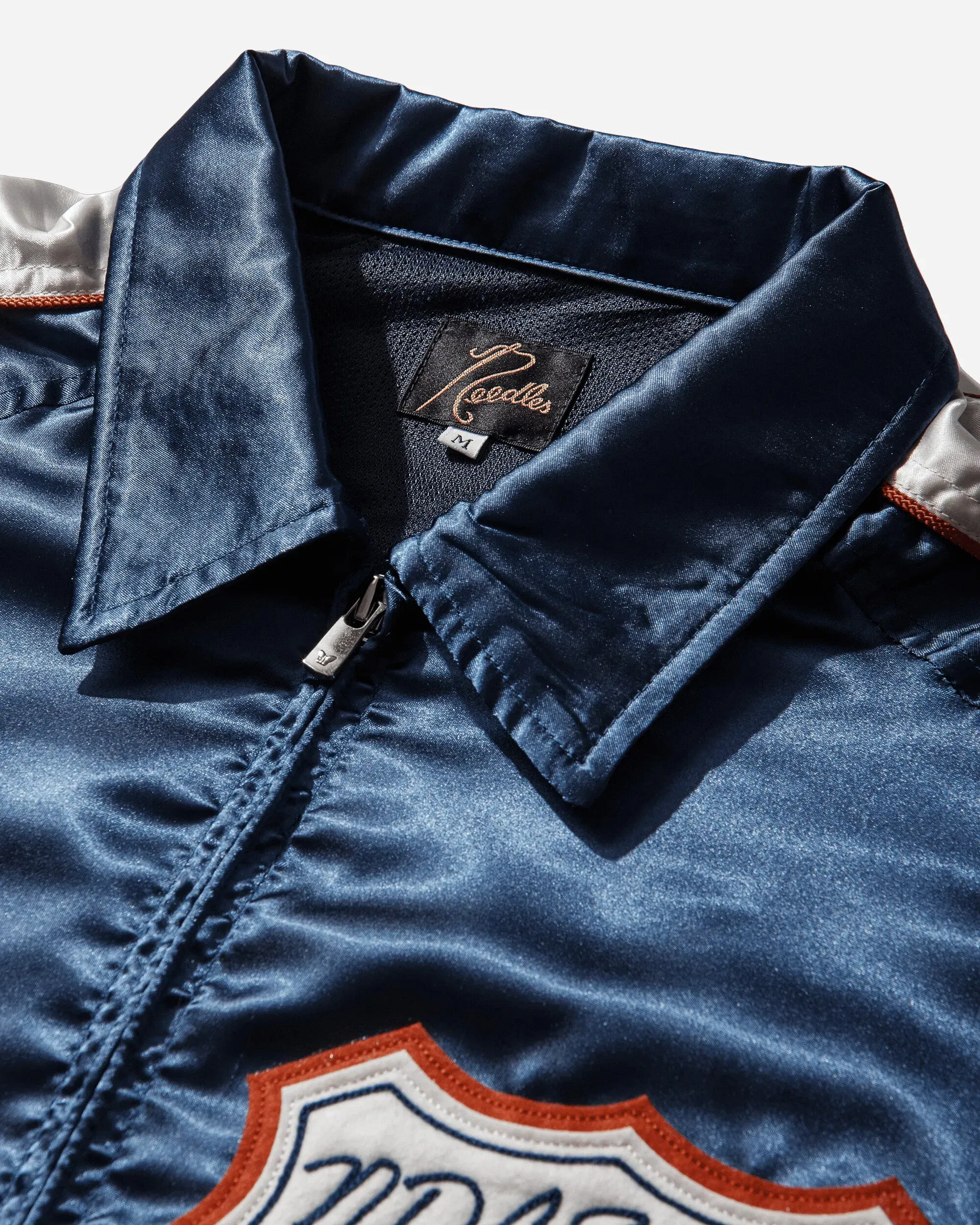 Needles Men's Stadium Jacket Navy