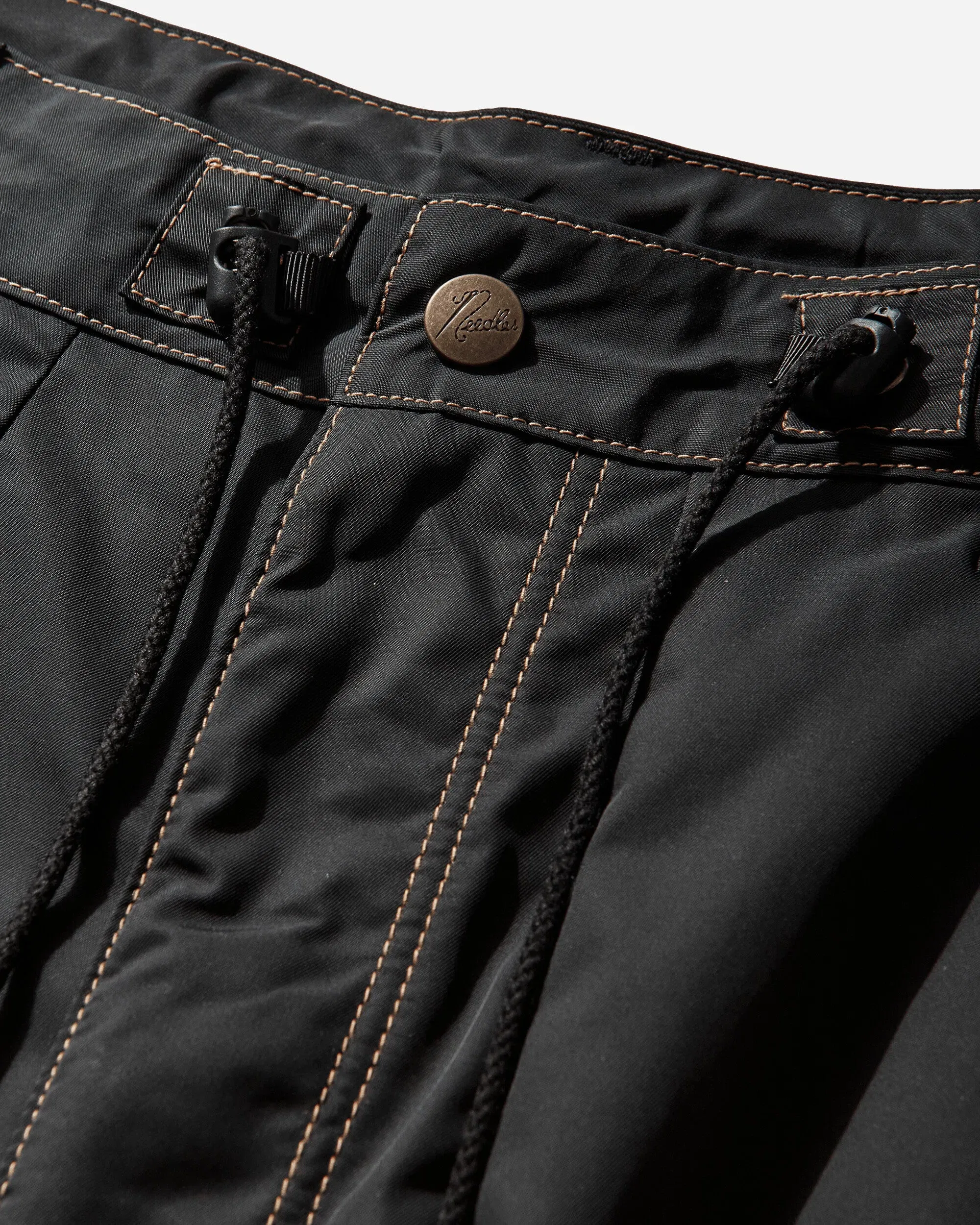 Needles Men's H.D. Memory Poly Taffeta Jeans Black