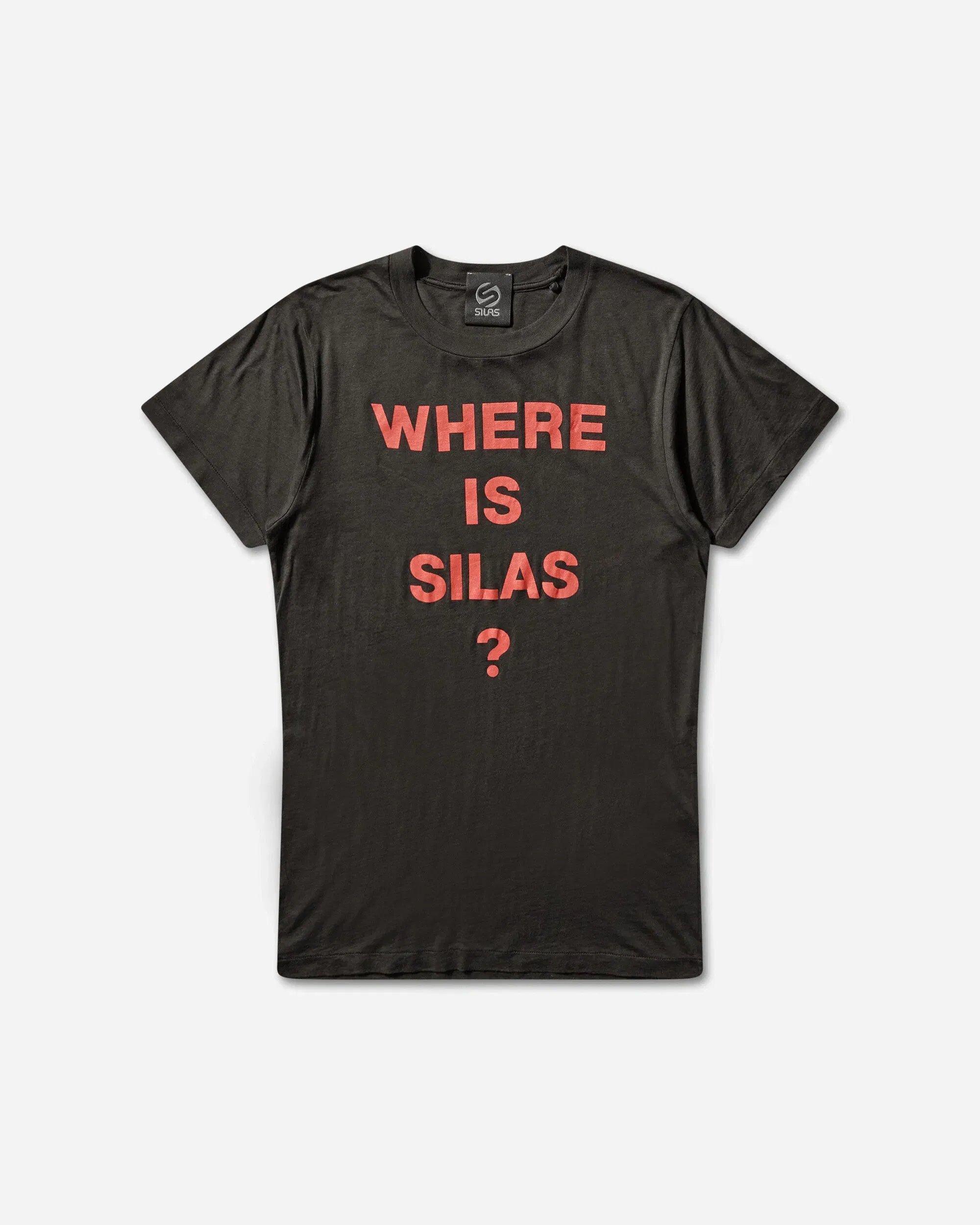 Silas Men's Lightweight Vintage T-Shirt Black