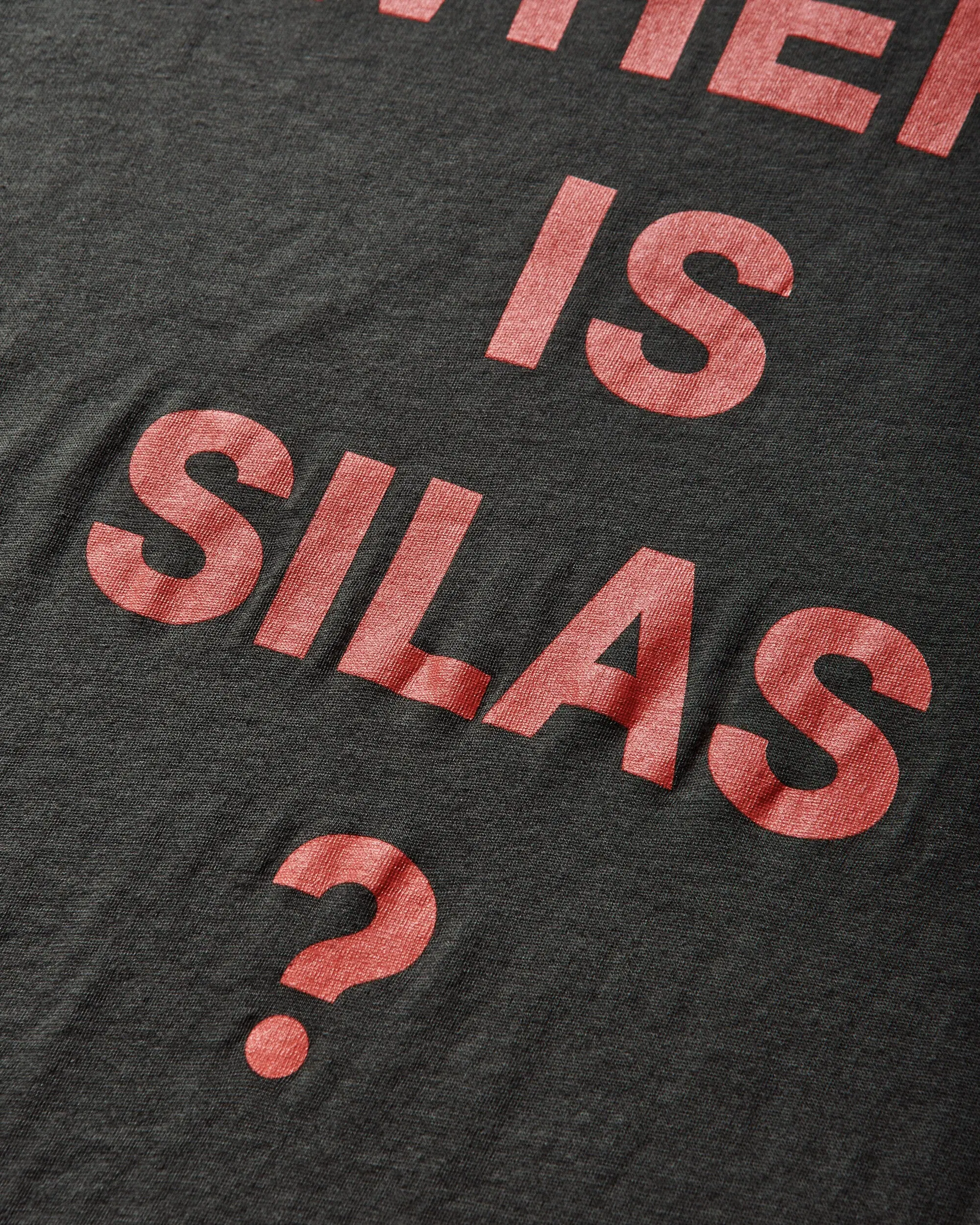 Silas Men's Lightweight Vintage T-Shirt Black
