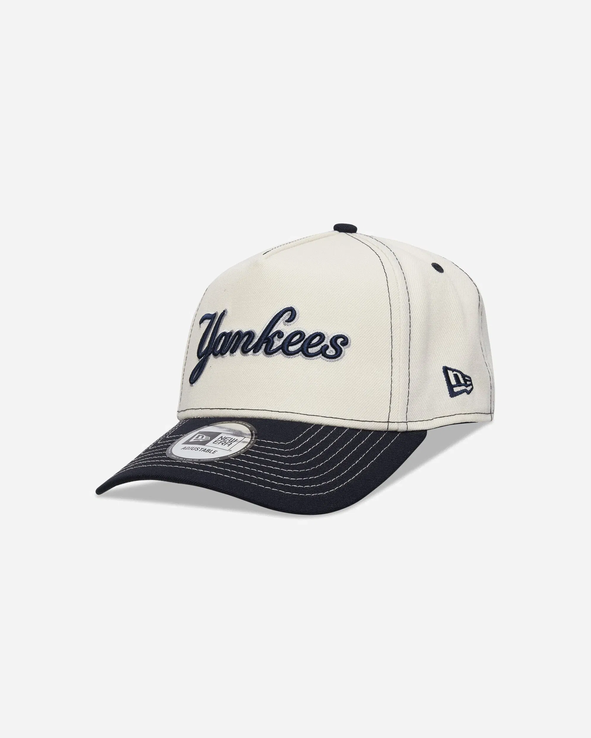 New Era New York Yankees MLB City Icon 9FORTY E-Frame Adjustable Cap Cream