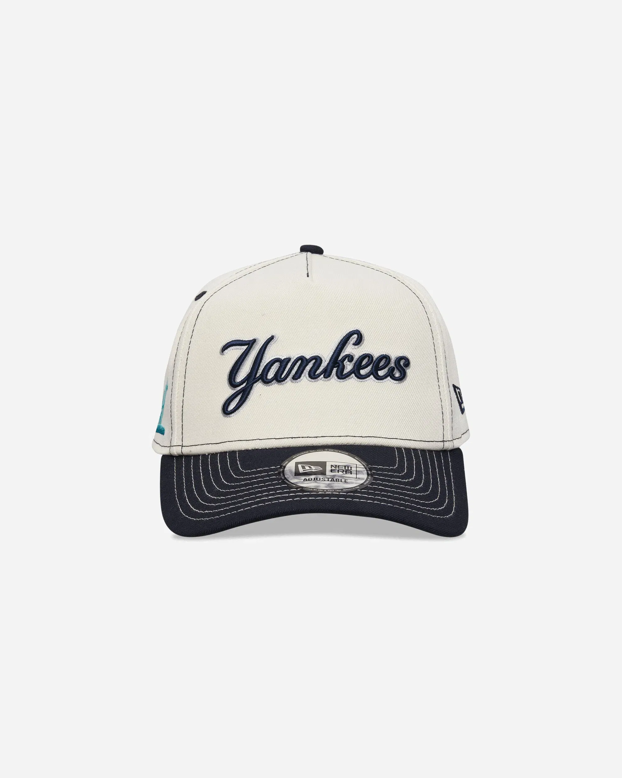 New Era New York Yankees MLB City Icon 9FORTY E-Frame Adjustable Cap Cream