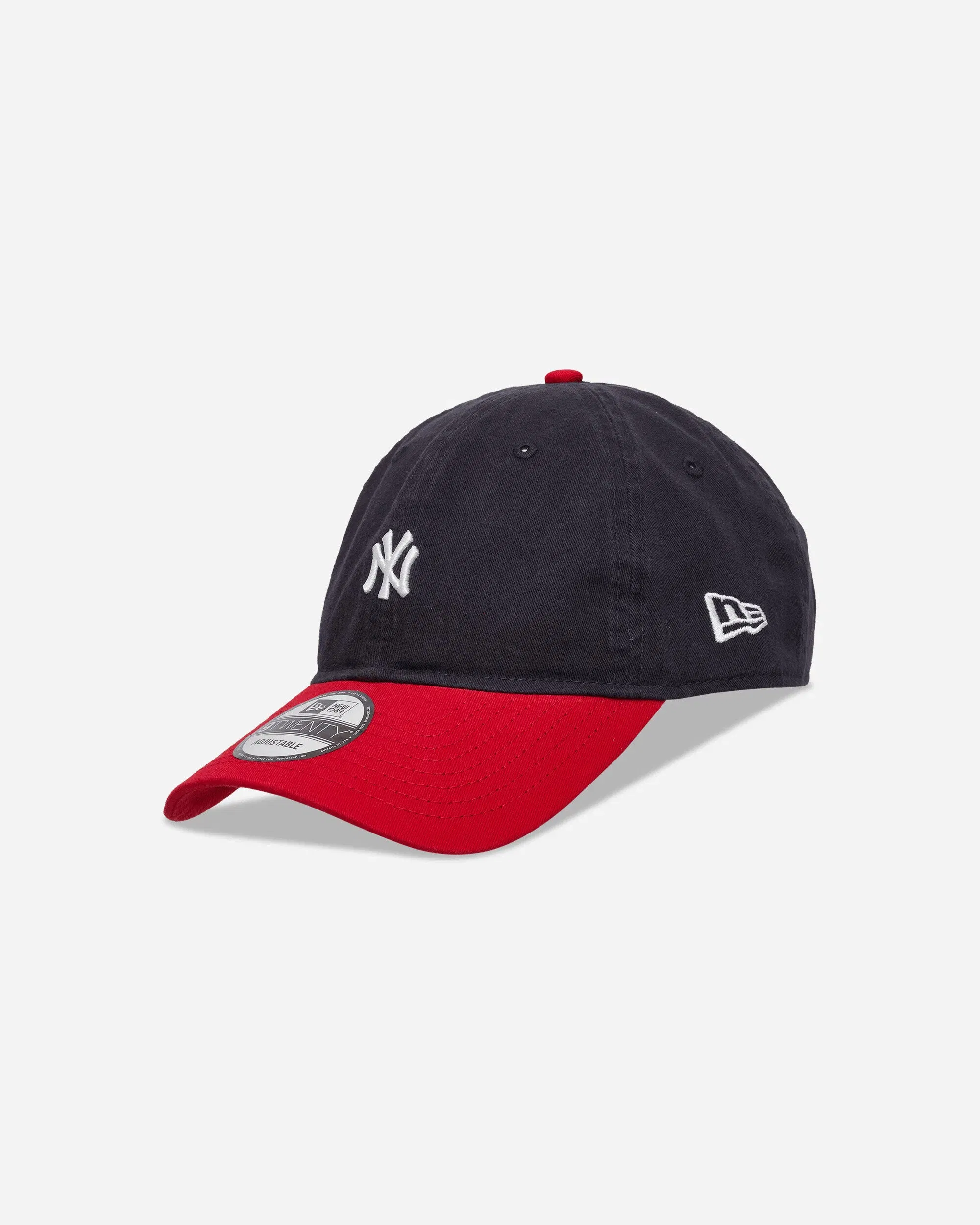 New Era New York Yankees MLB Washed Contrast 9TWENTY Adjustable Cap Navy