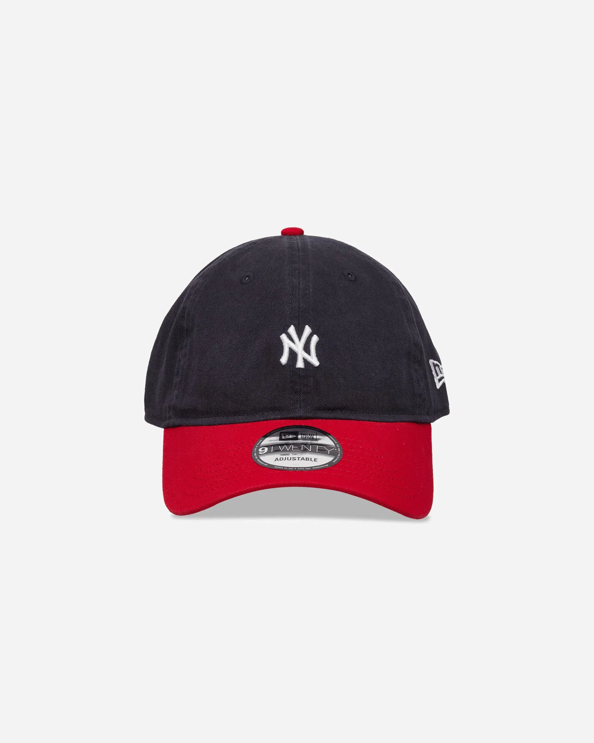 New Era New York Yankees MLB Washed Contrast 9TWENTY Adjustable Cap Navy