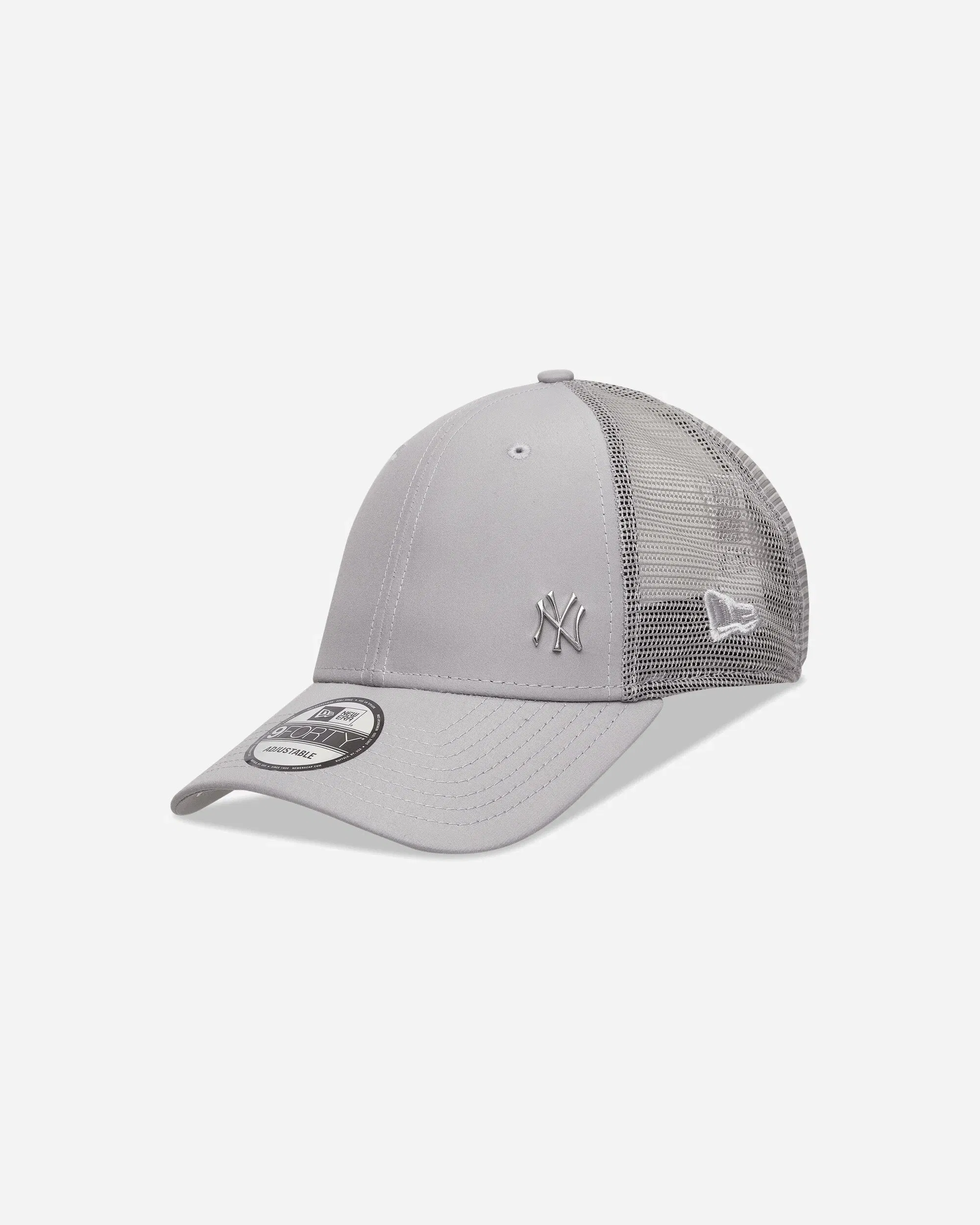 New Era New York Yankees MLB Flawless 9FORTY Adjustable Cap Grey