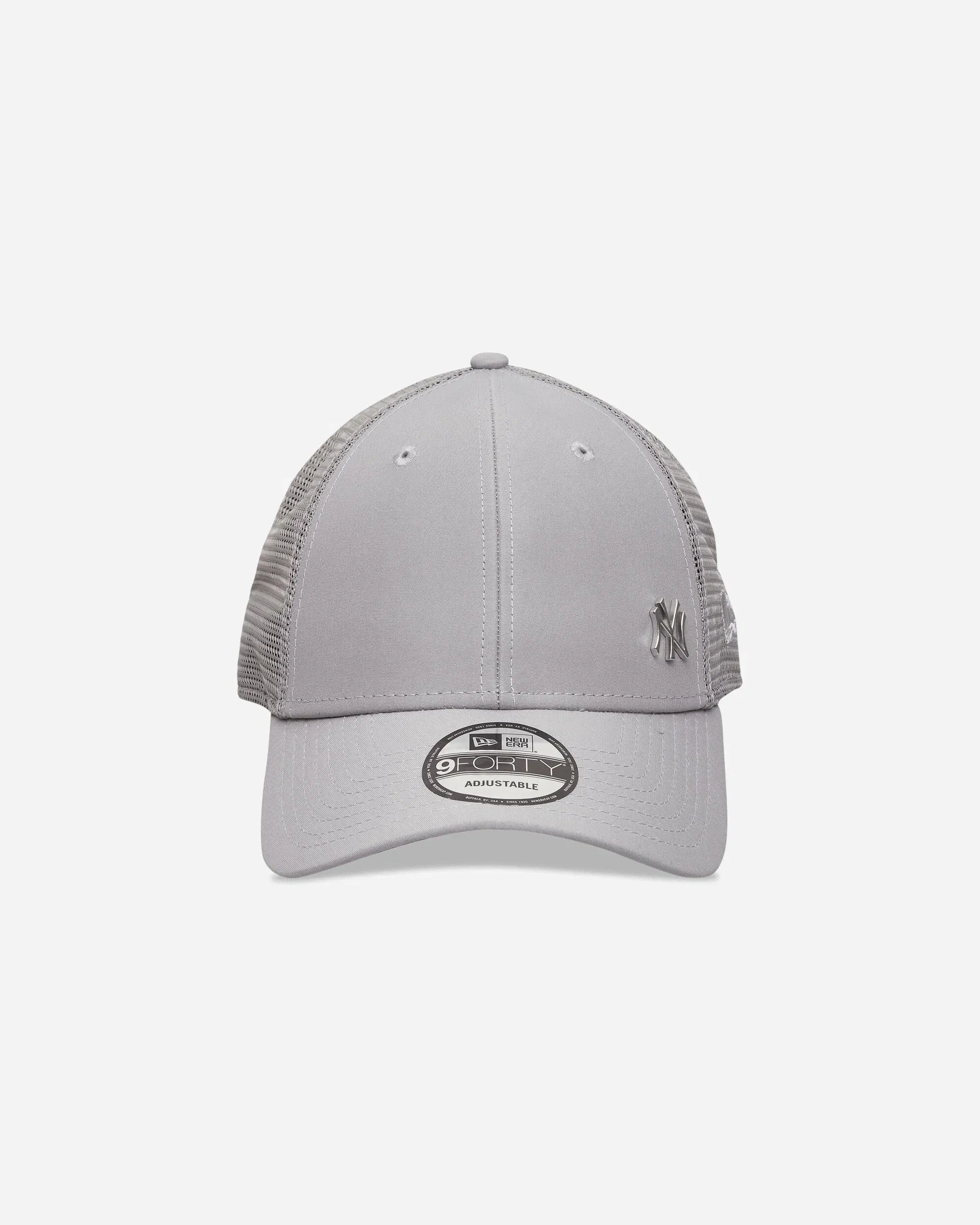 New Era New York Yankees MLB Flawless 9FORTY Adjustable Cap Grey