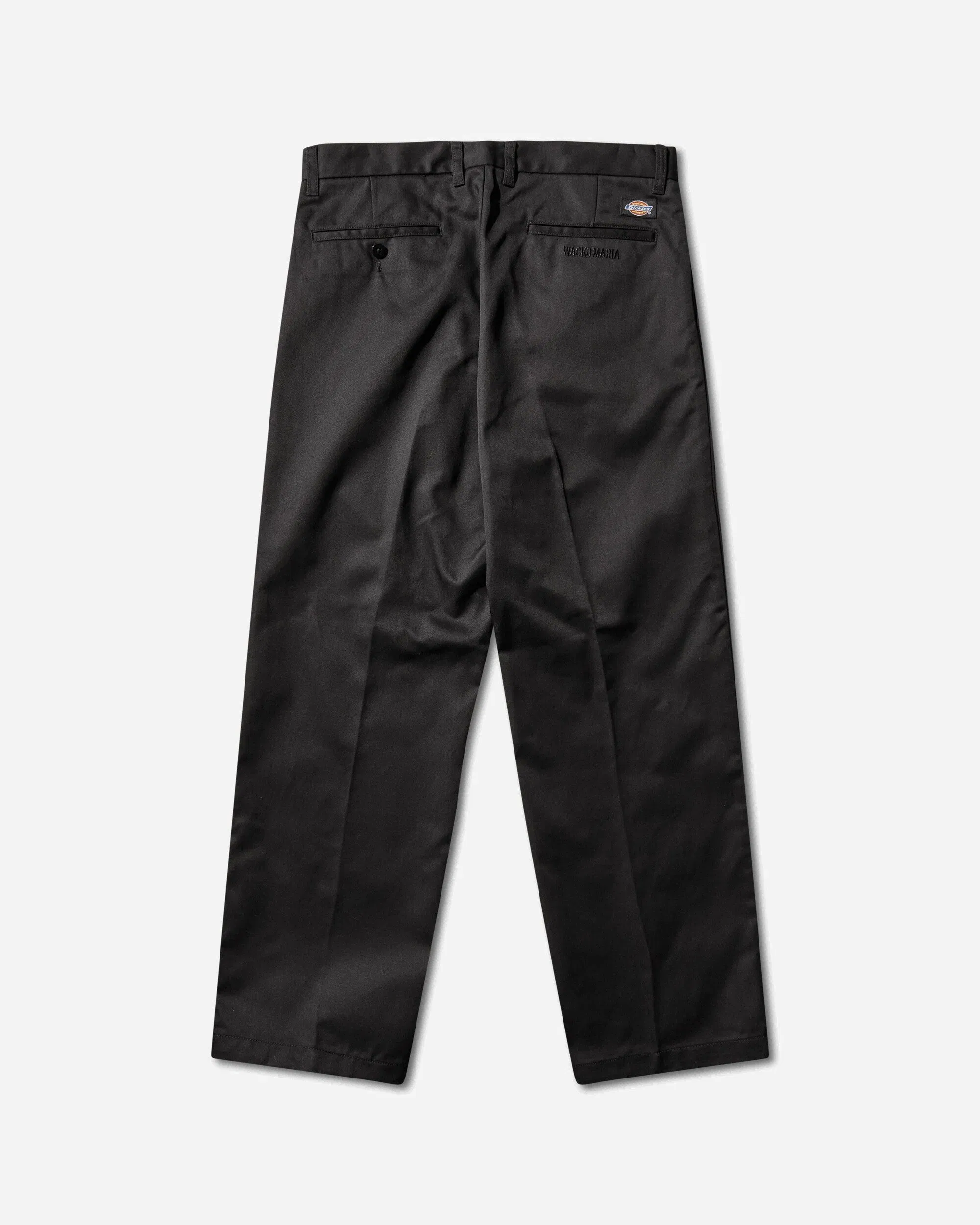 WACKO MARIA Men's Dickies Pleated Trousers Black