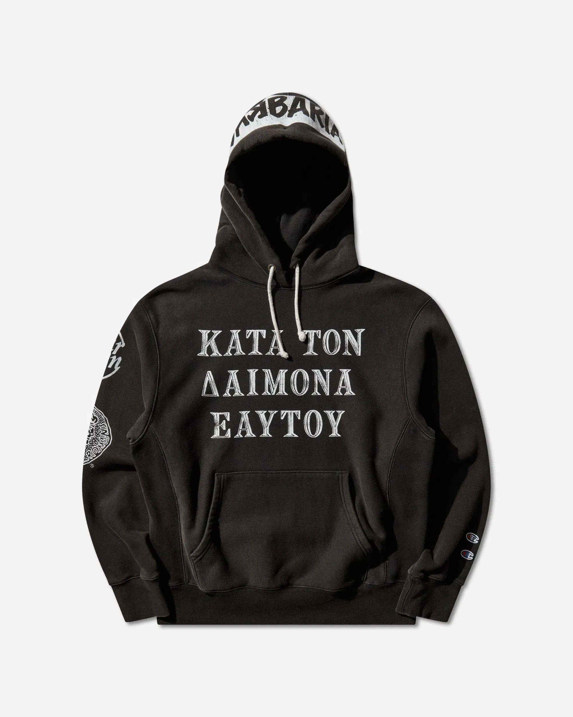 Champion Aries Demon Hoodie Black
