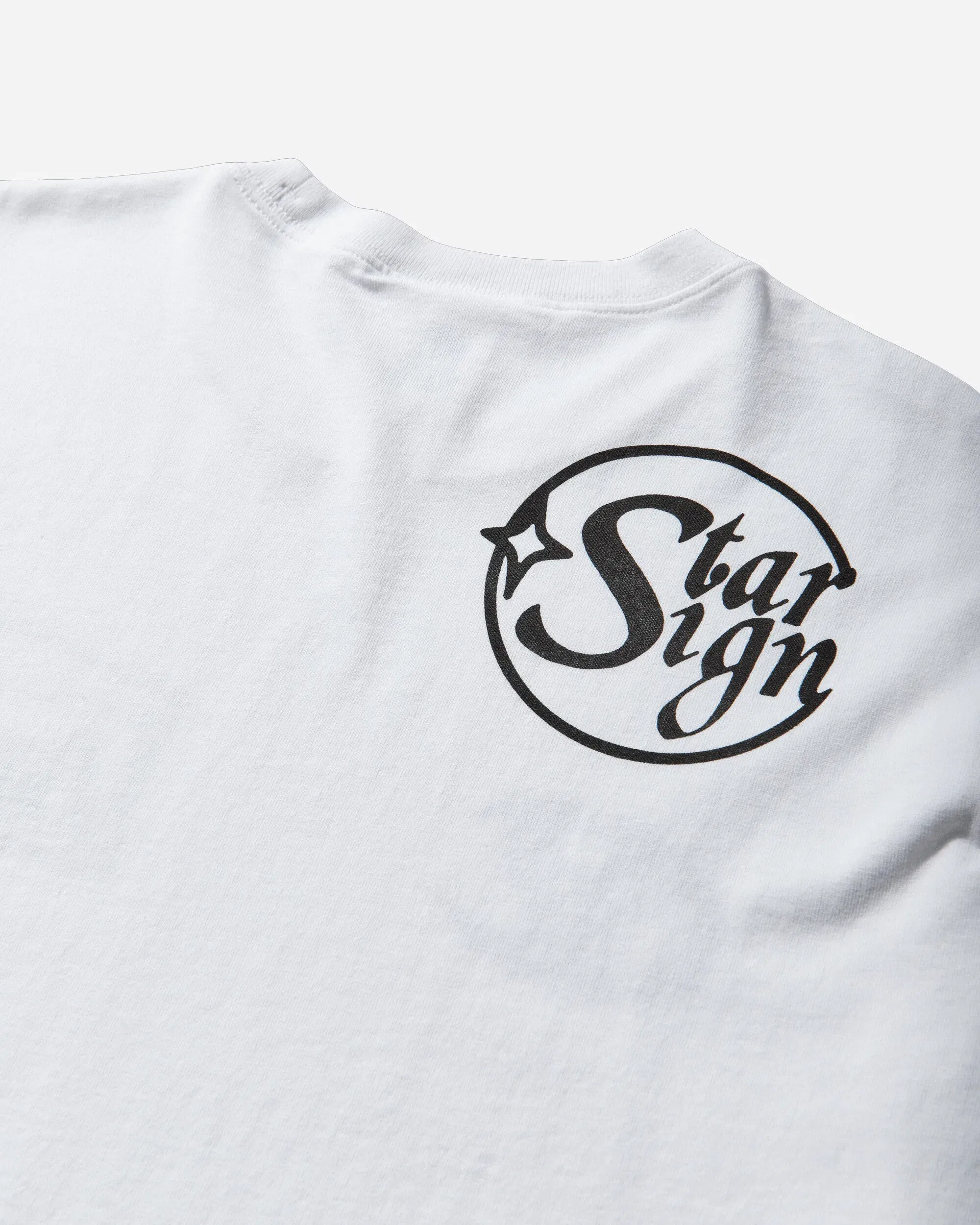 Champion Aries Sponsor Longsleeve T-Shirt White