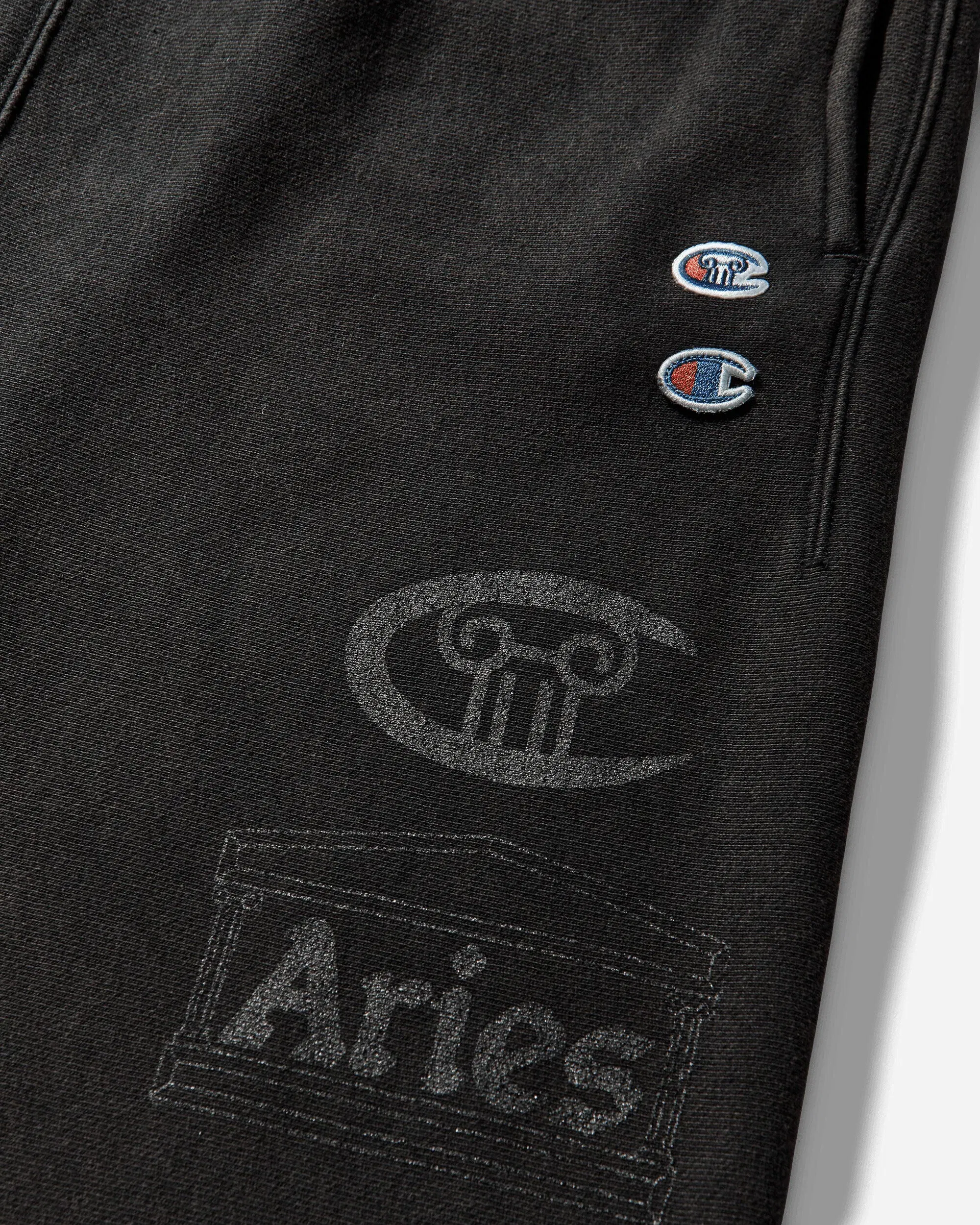 Champion Aries Colonna Straight Sweatpants Black