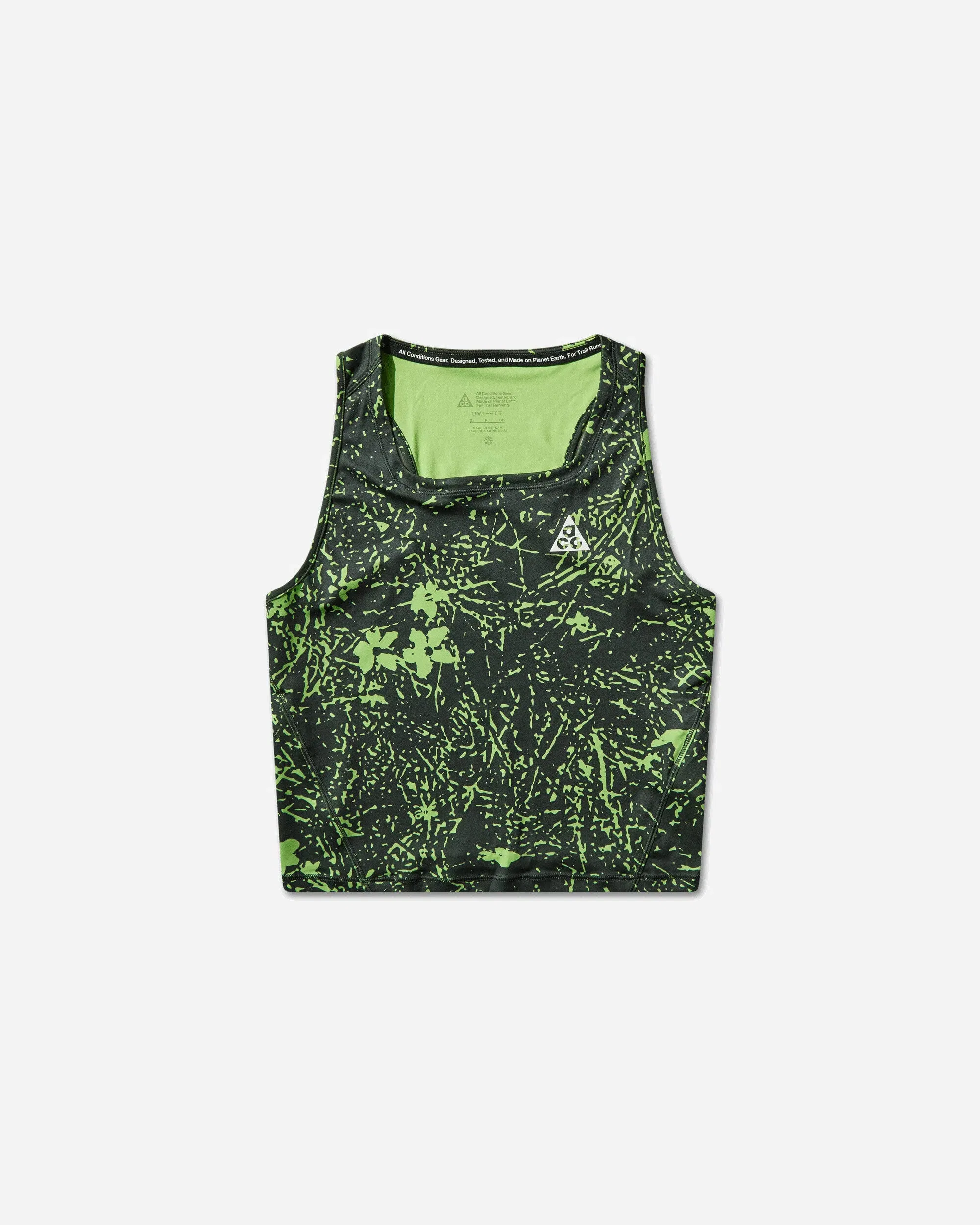 Nike Women's ACG Dri-FIT Trail Running Tank Top Mean Green / Summit White