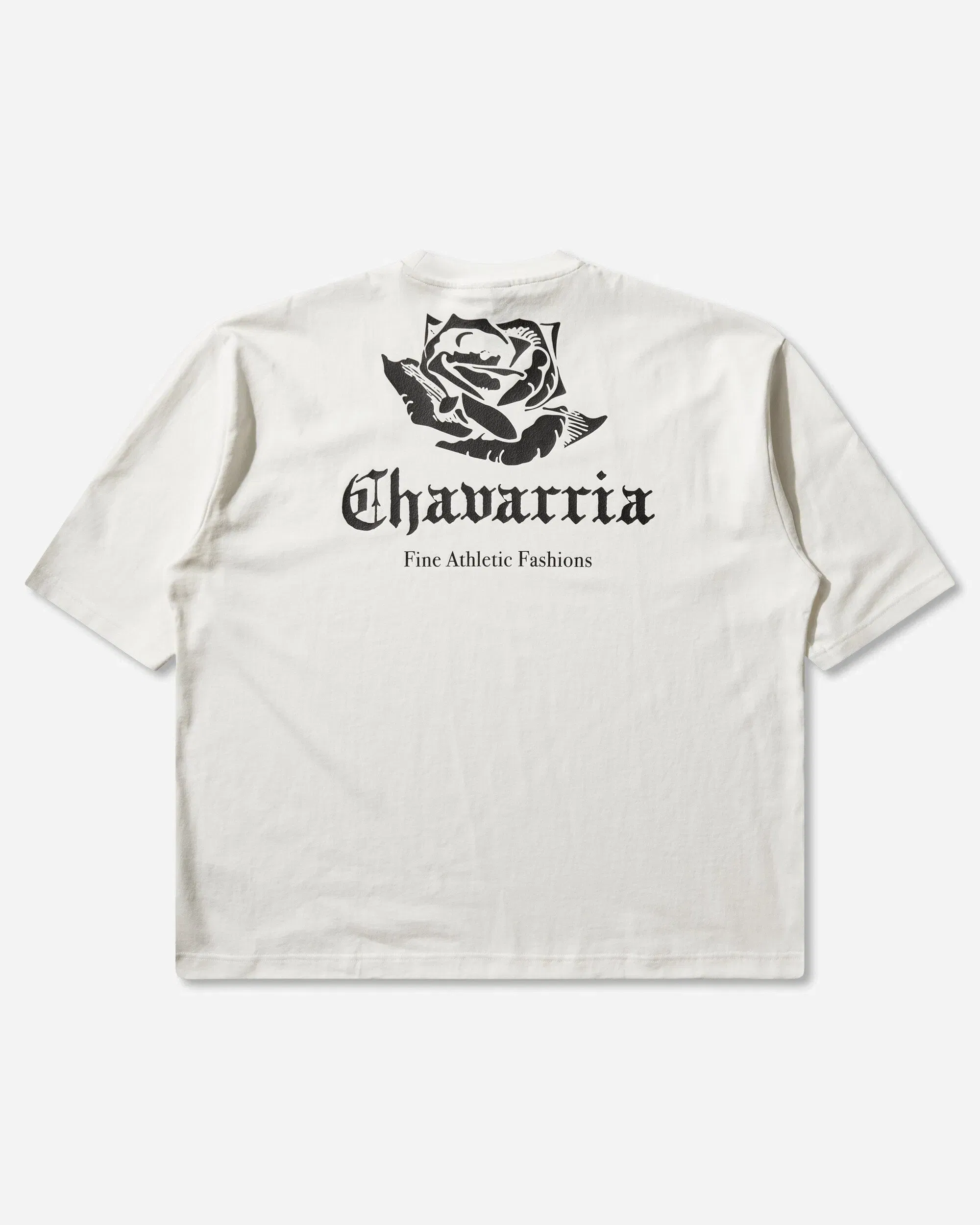 adidas Men's Willy Chavarria Logo Shortsleeve T-Shirt Off White