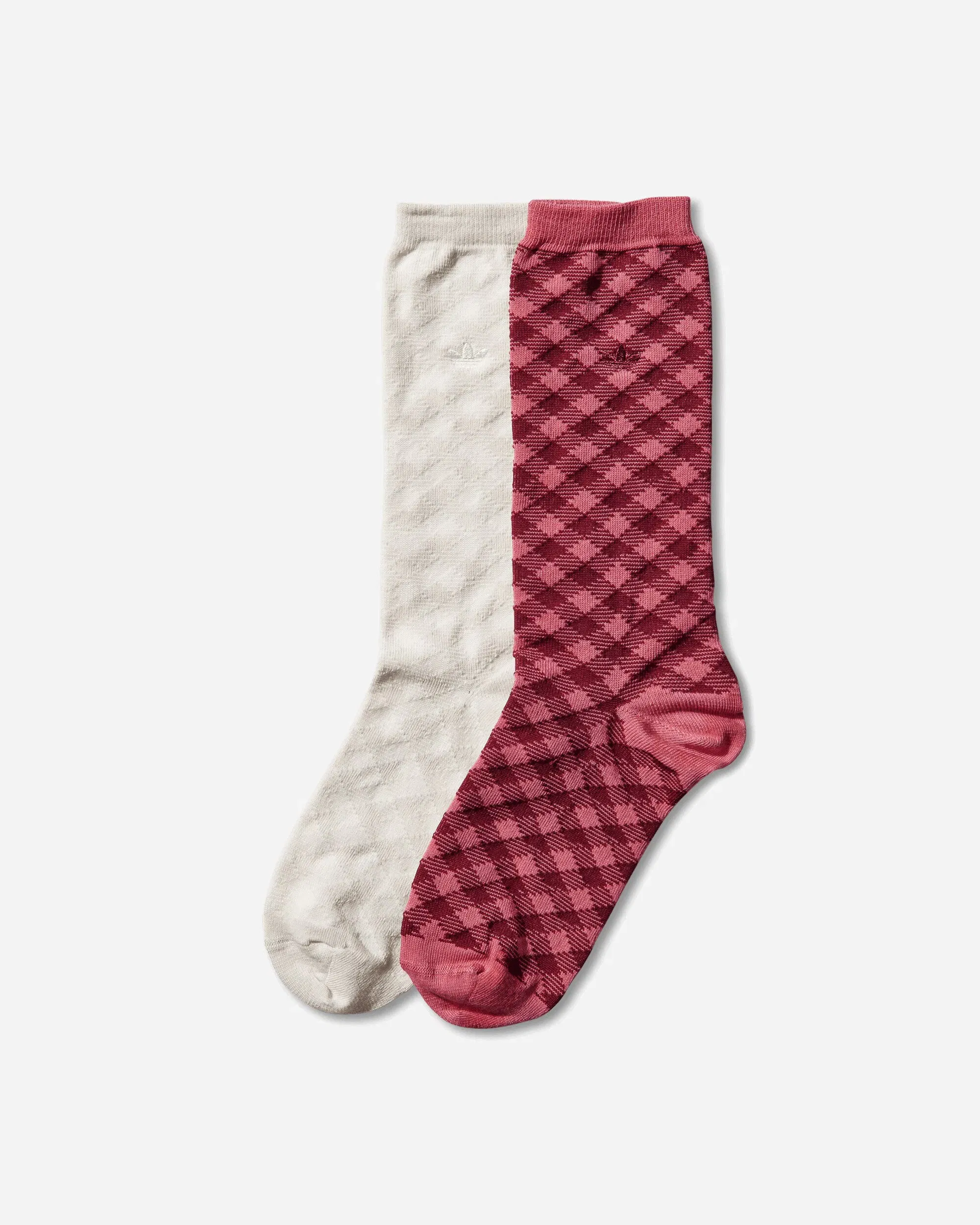 adidas Wales Bonner Check Socks Craft Pink / Bliss