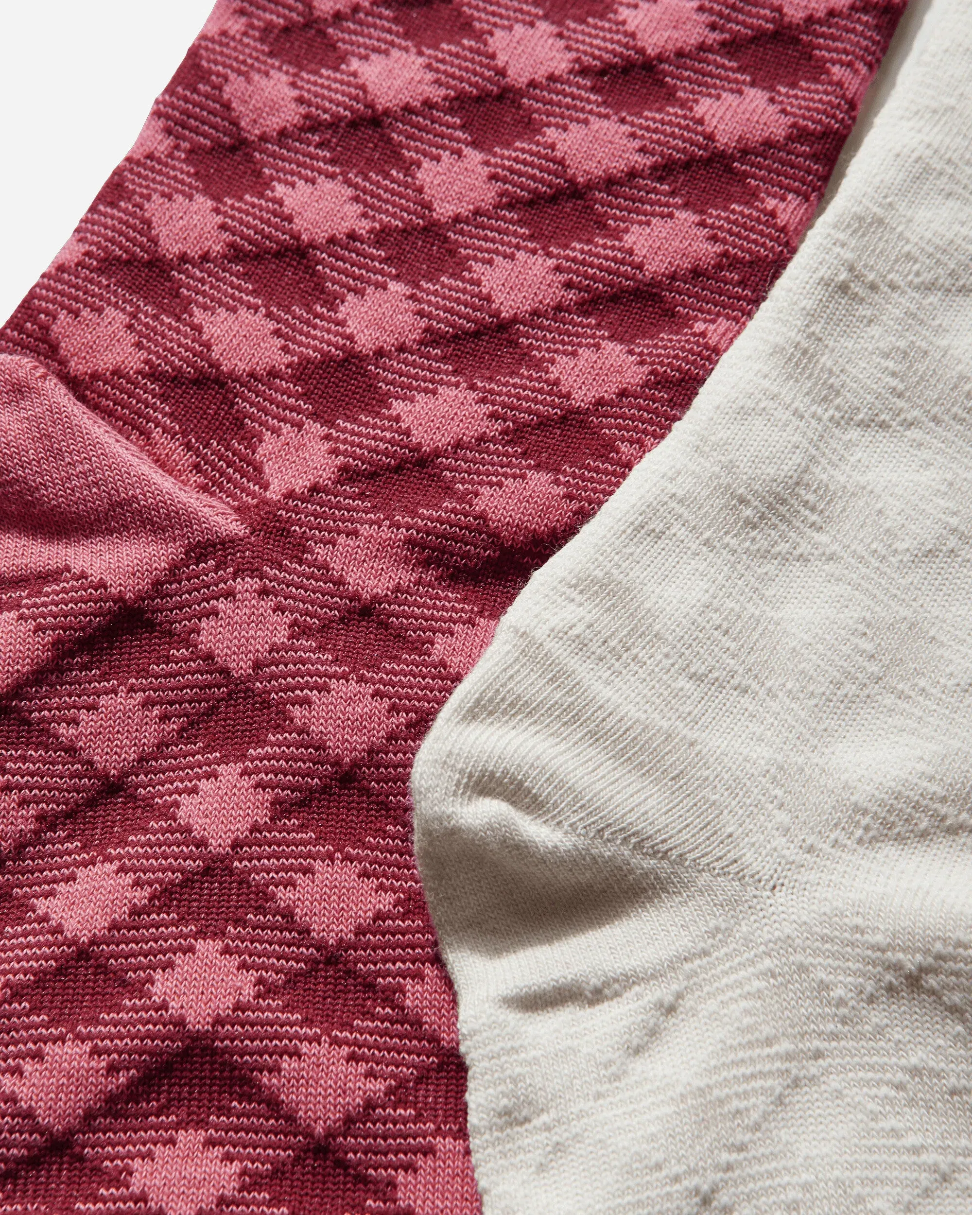 adidas Wales Bonner Check Socks Craft Pink / Bliss