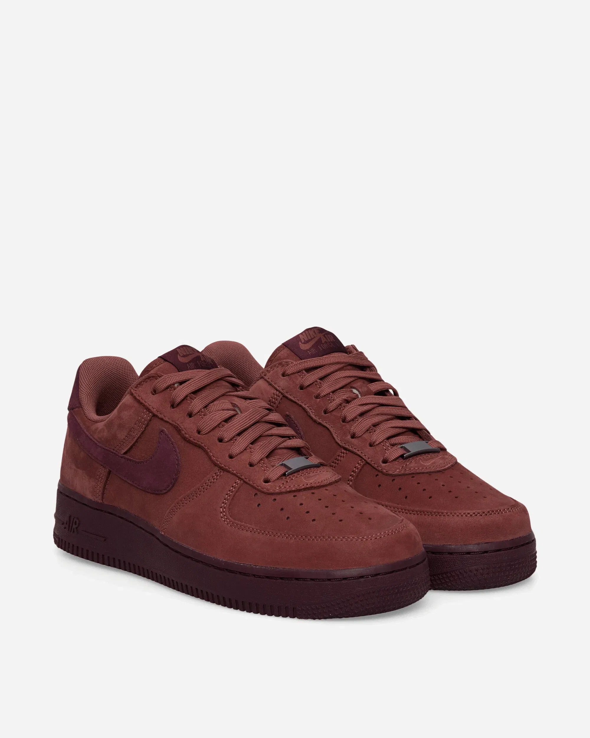 Nike Air Force 1 Low Retro Premium Sneakers Red Sepia / Red Mahogany
