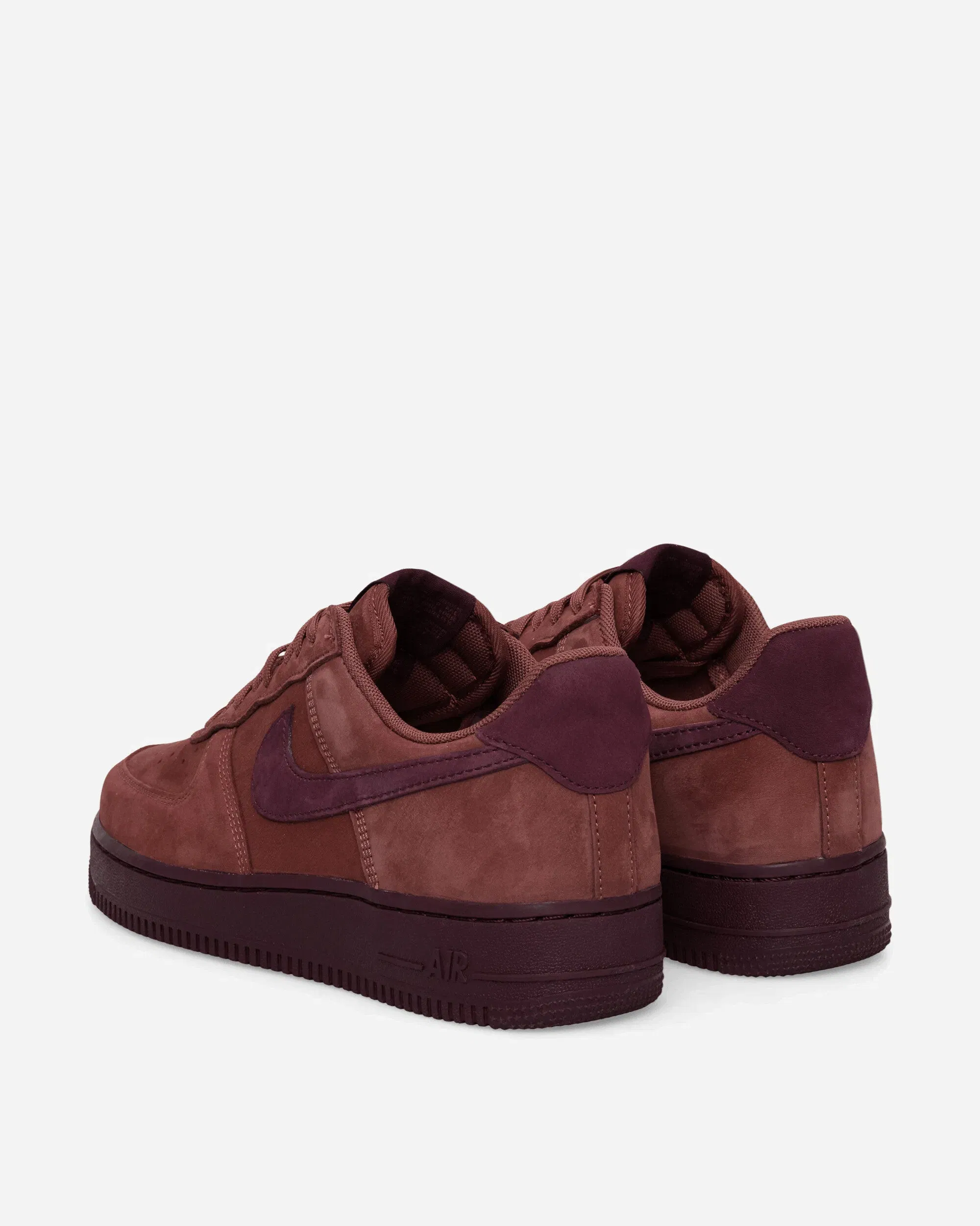 Nike Air Force 1 Low Retro Premium Sneakers Red Sepia / Red Mahogany